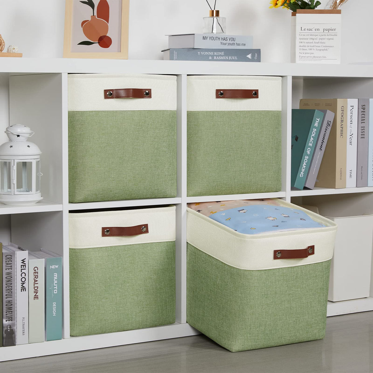 Storage Baskets for Organizing (4 Count)