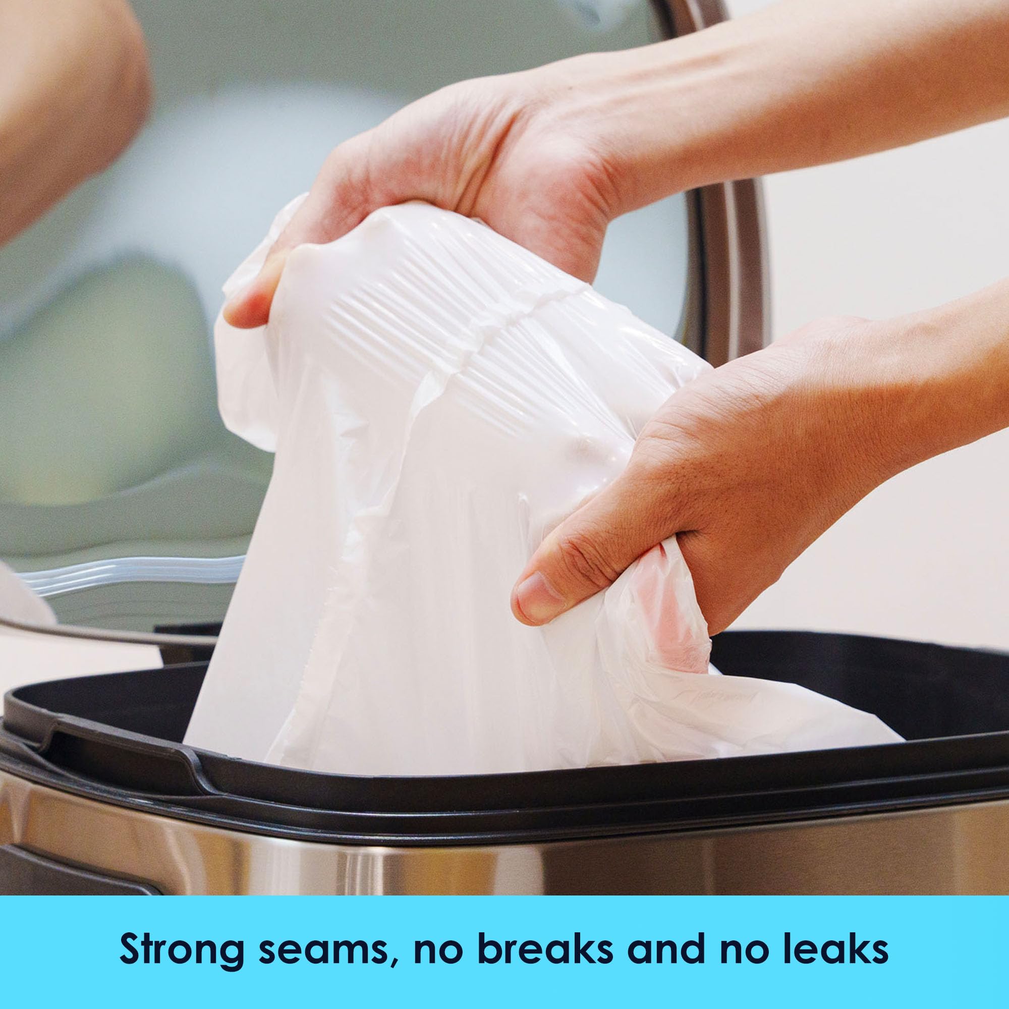 13 Gallon Tall Kitchen Trash Bags (200 Count)
