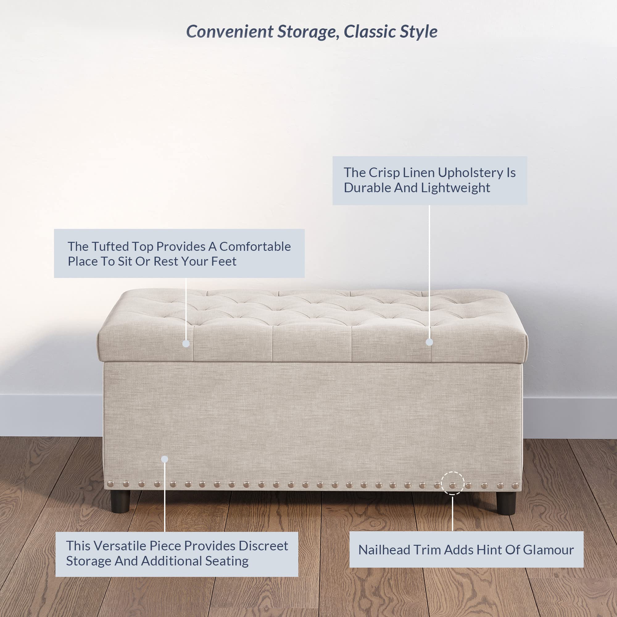 Storage Ottoman