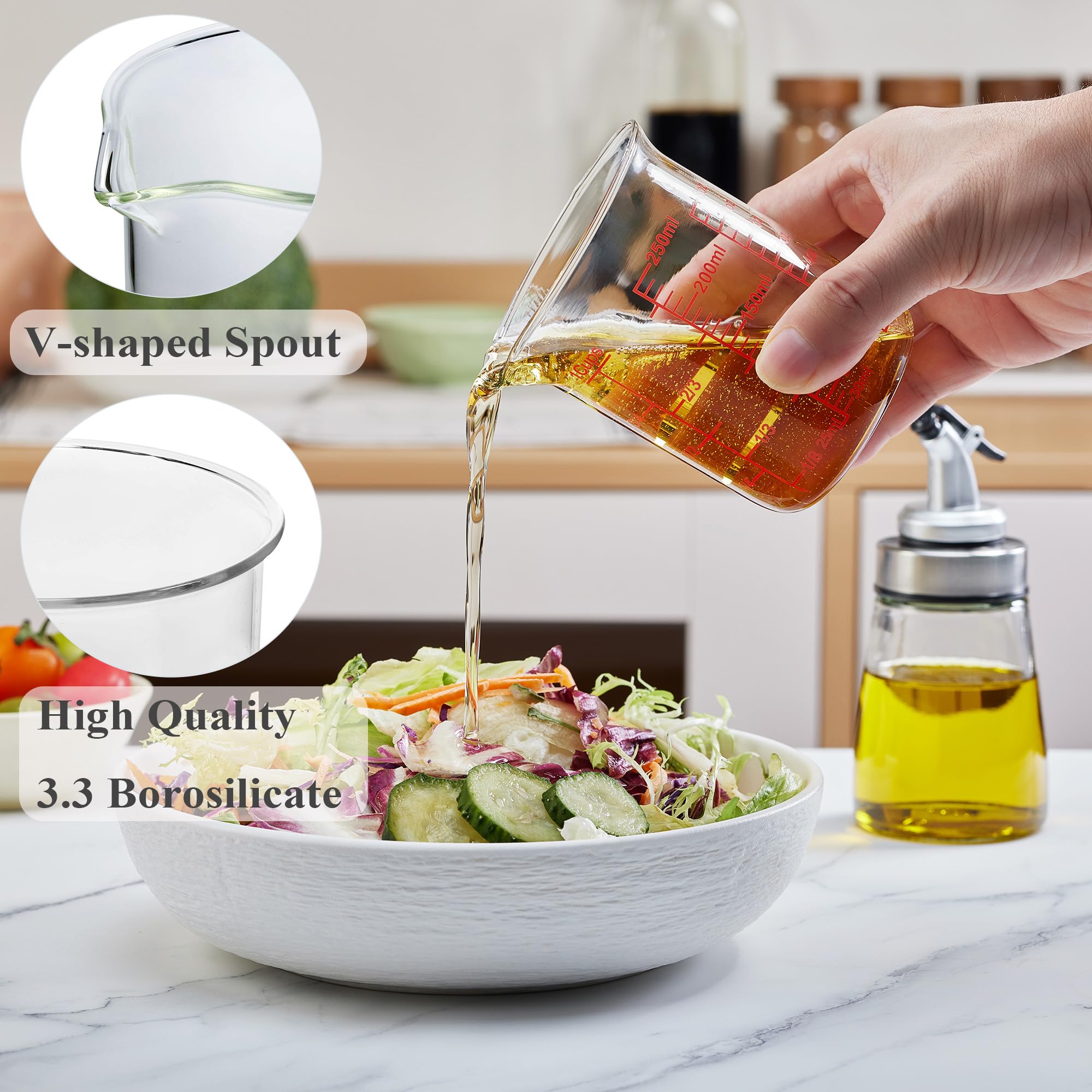 Ackers Glass Measuring Cup 1 Cup