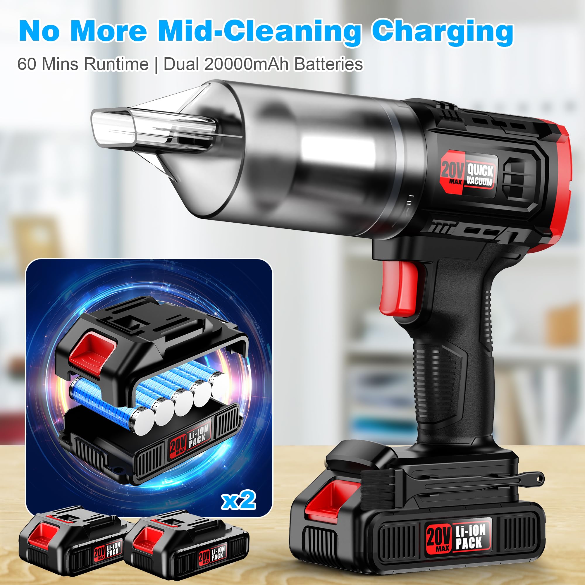 Car Vacuum Cordless