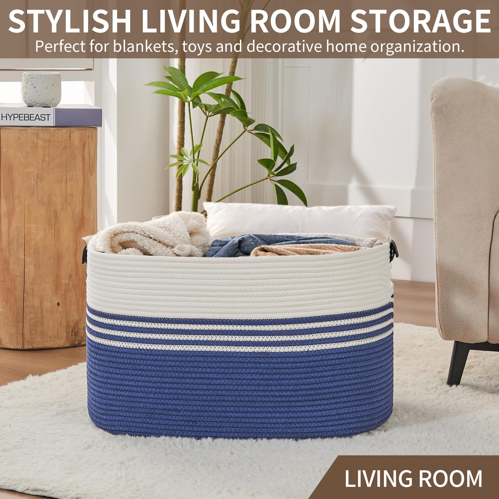 Laundry Hamper with Handles