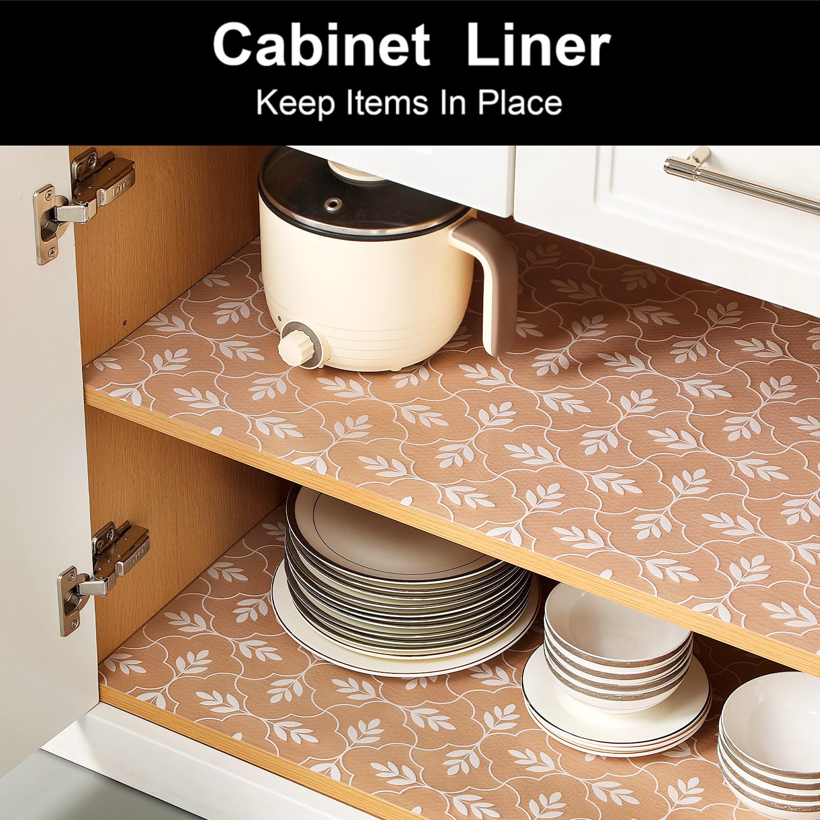Shelf and Drawer Liners for Kitchen Cabinets