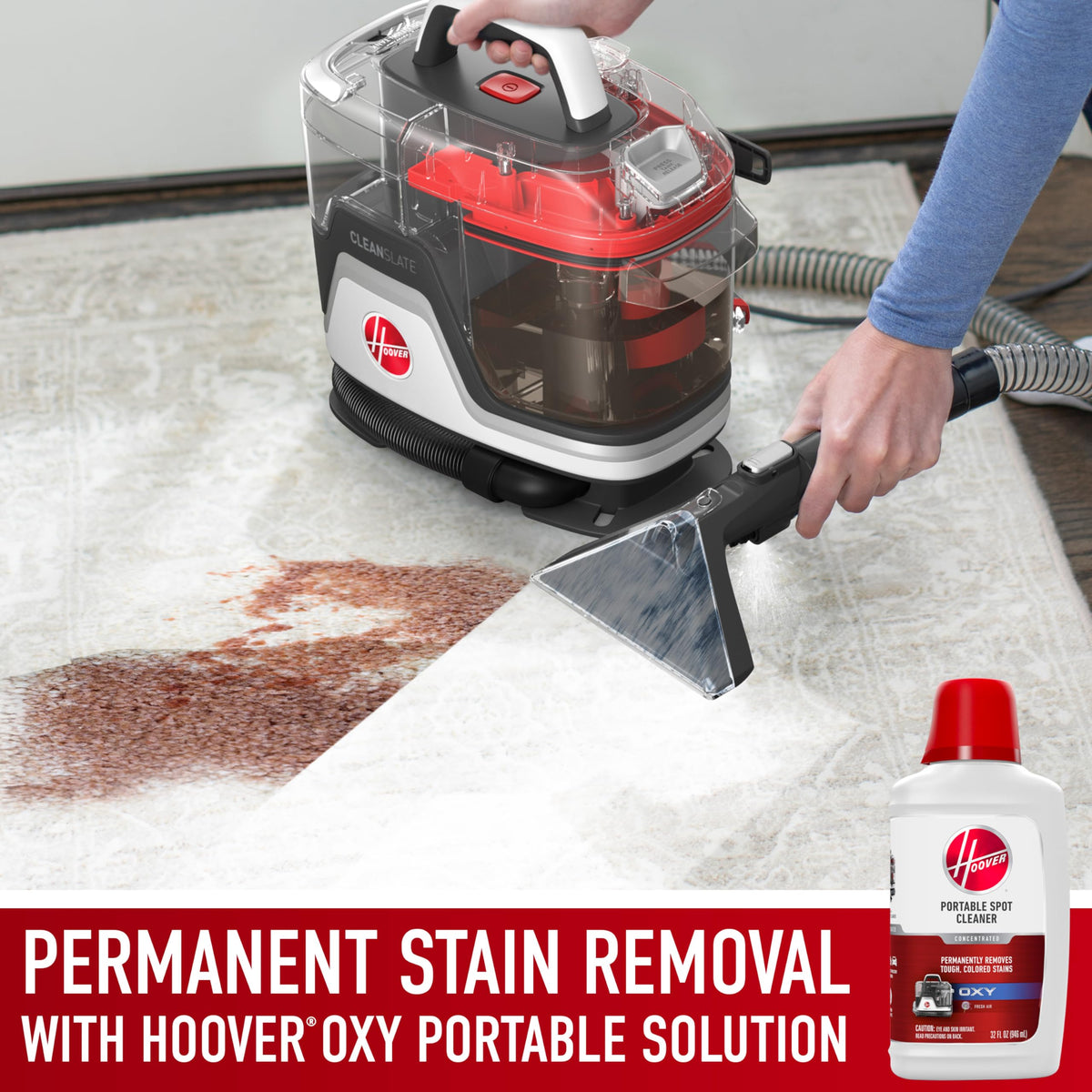 CleanSlate Plus Portable Carpet + Upholstery Spot Cleaner Machine