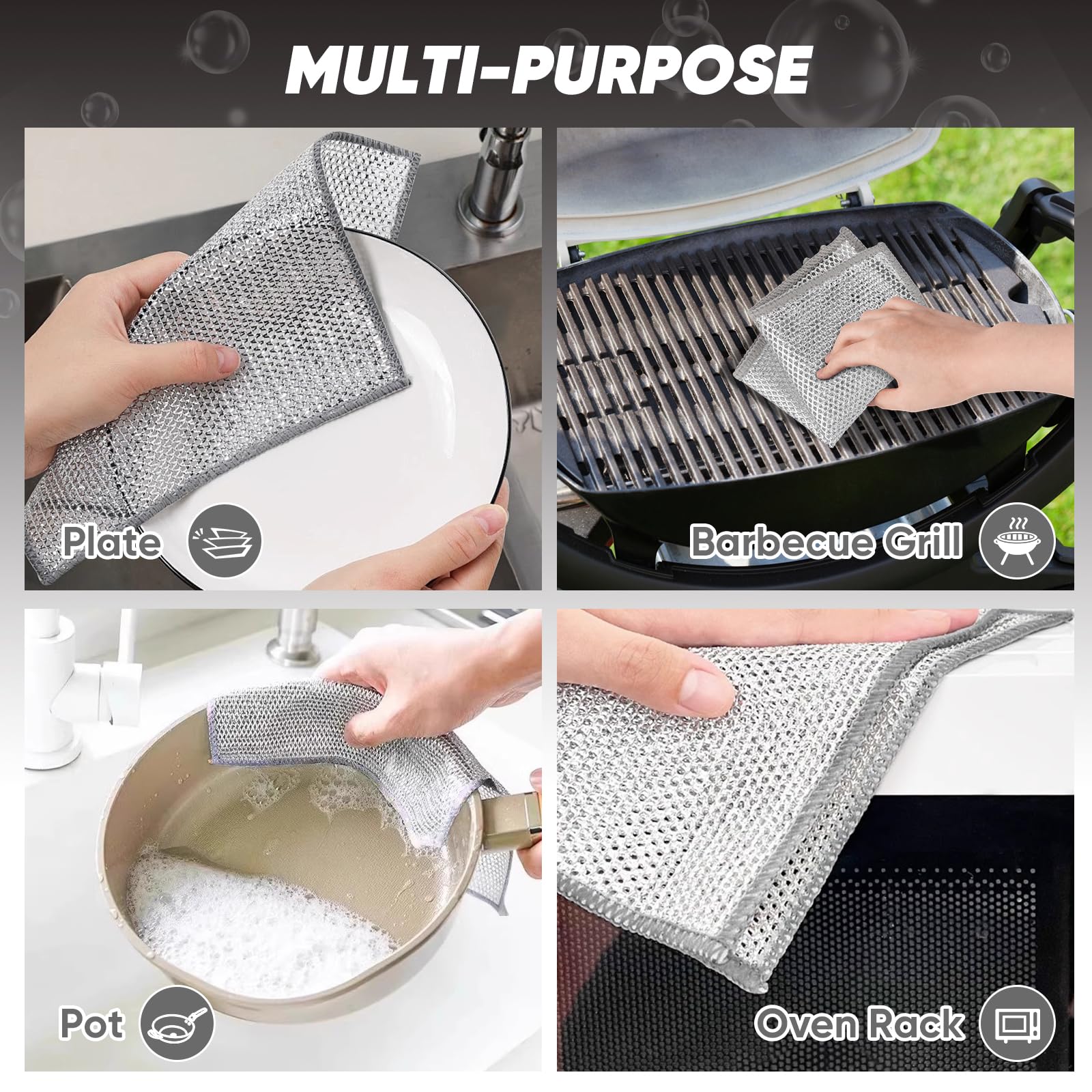 Dish Cloths for Washing Dishes (12 Count) - ModHome Supplies