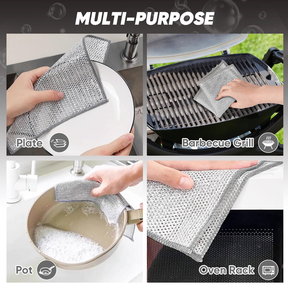 Dish Cloths for Washing Dishes (24 Count) - ModHome Supplies