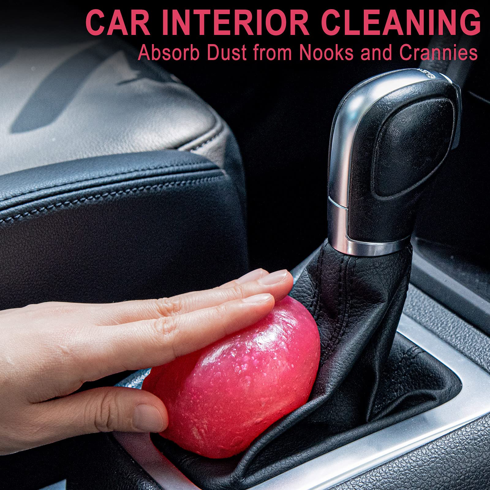 2Pack Cleaning Gel Car Putty Slime for Detailing Putty Detail Tools Car Interior Cleaner Automotive Cleaning Kits Keyboard Cleaner Blue Rose (11.2 Ounce)