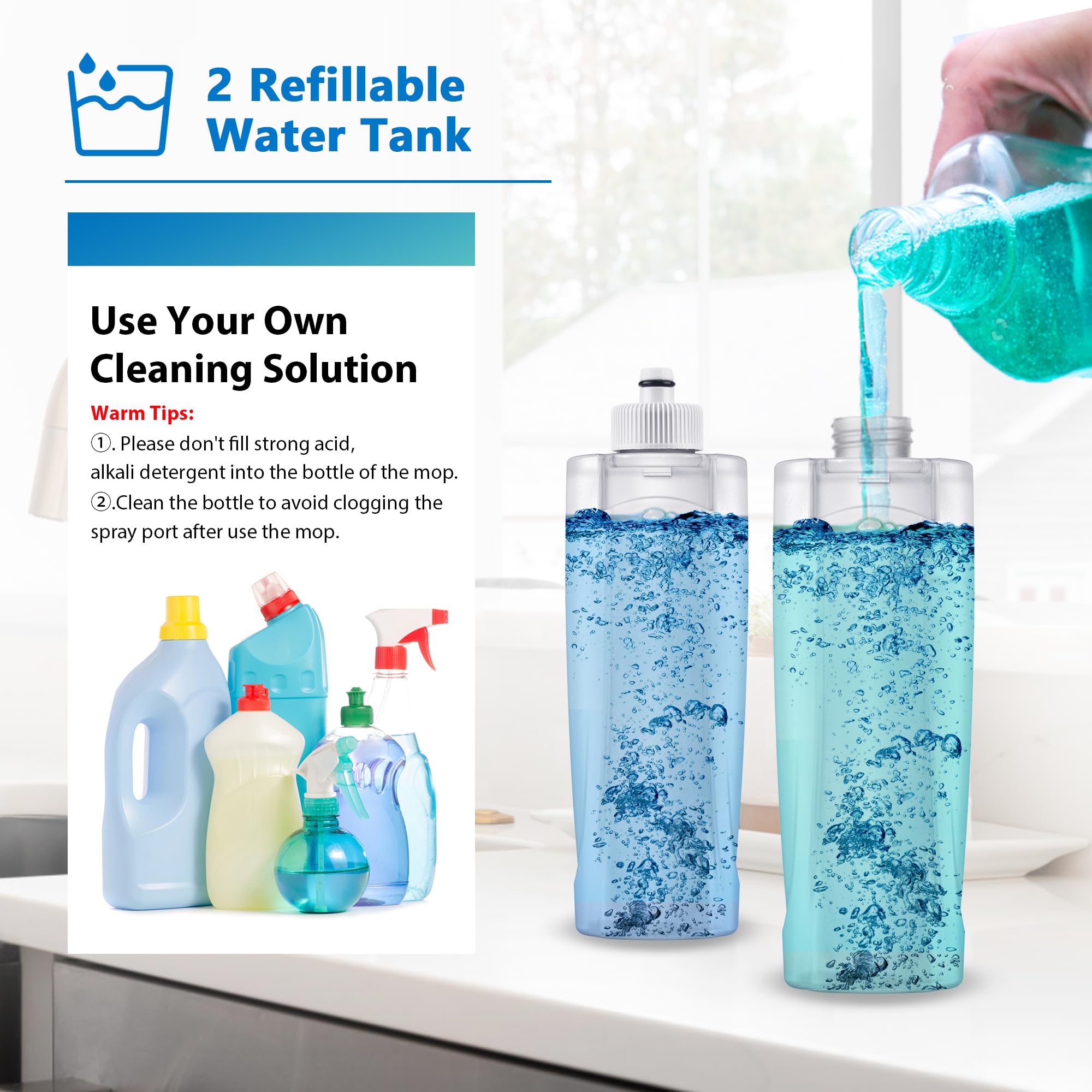 Spray Wet Mops for Floor Cleaning