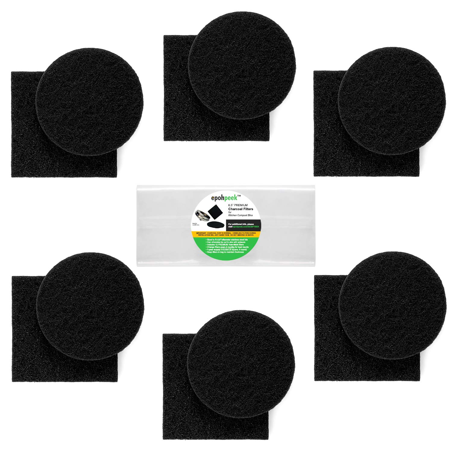 Compost Bin Filters Charcoal
