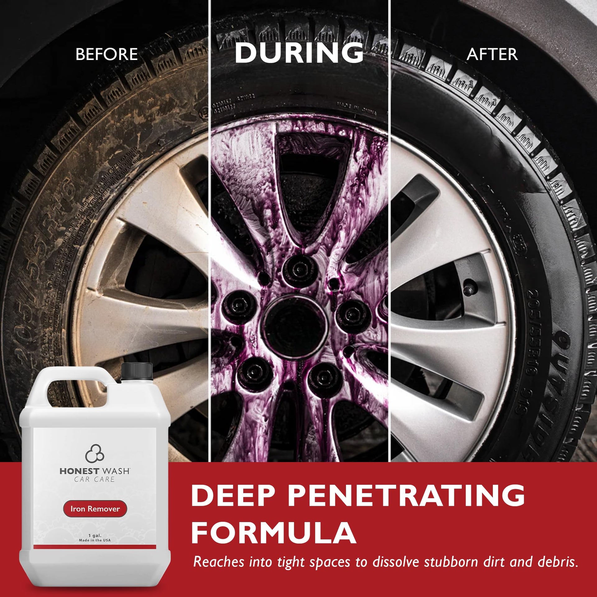 Honest Wash Iron Remover Car Detailing (128 Fl Oz)