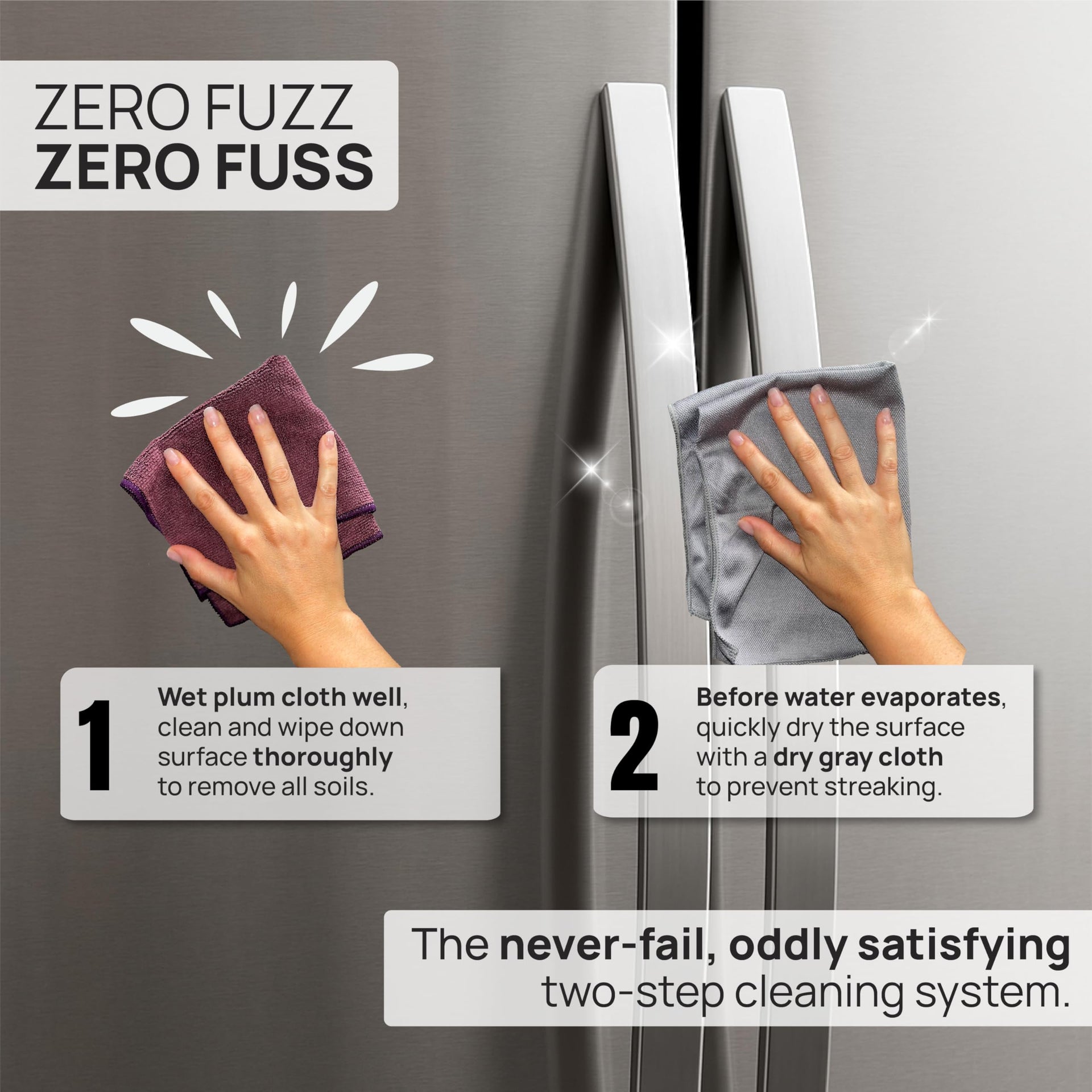 Claro Stainless Steel Cleaning Cloth 8