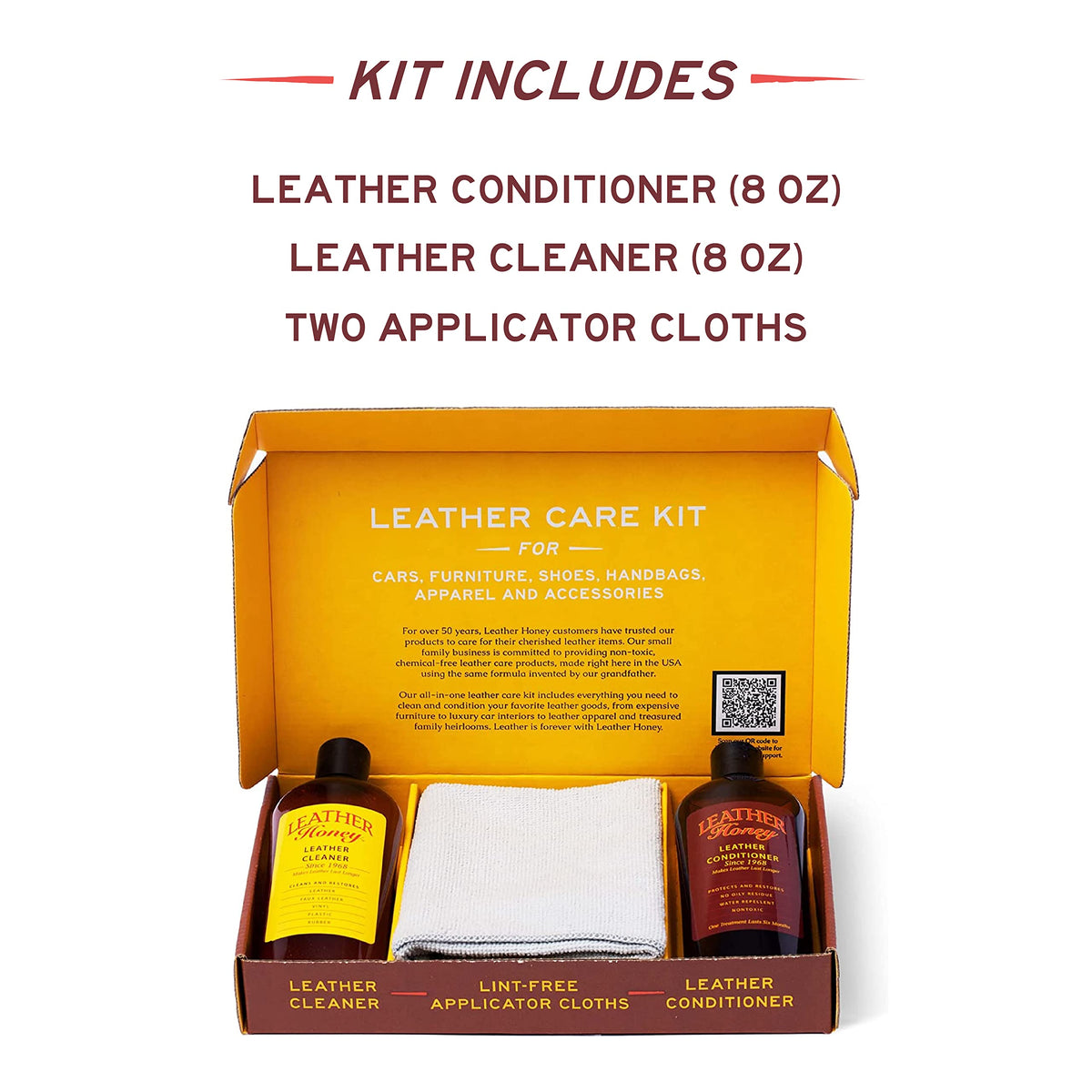 Complete Leather Care Kit (16 Fl Oz)