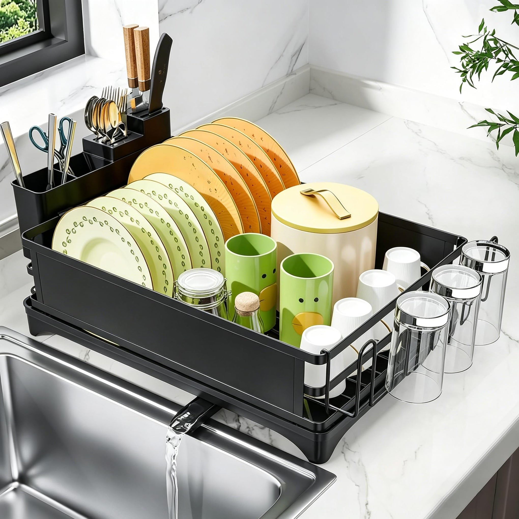 Dish Drying Rack for Kitchen Counter