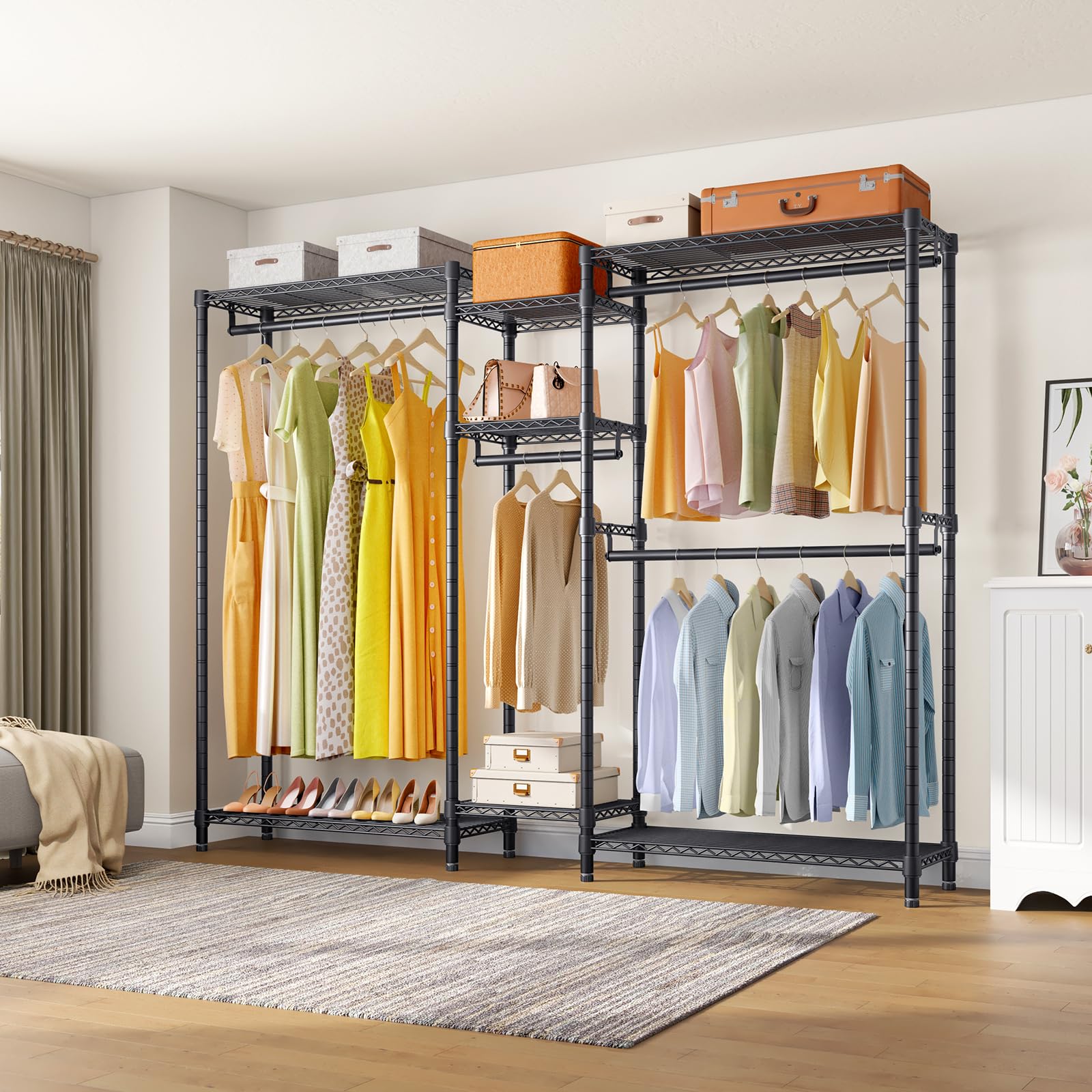 Classic V6 Plus Wire Garment Rack