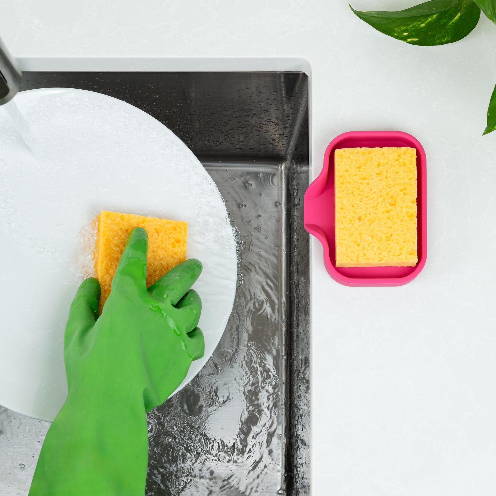 Small Silicone Sponge Holder