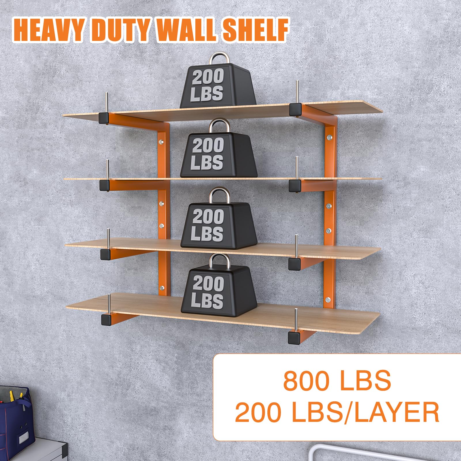 2 Pack Lumber Storage Rack (2 Count)