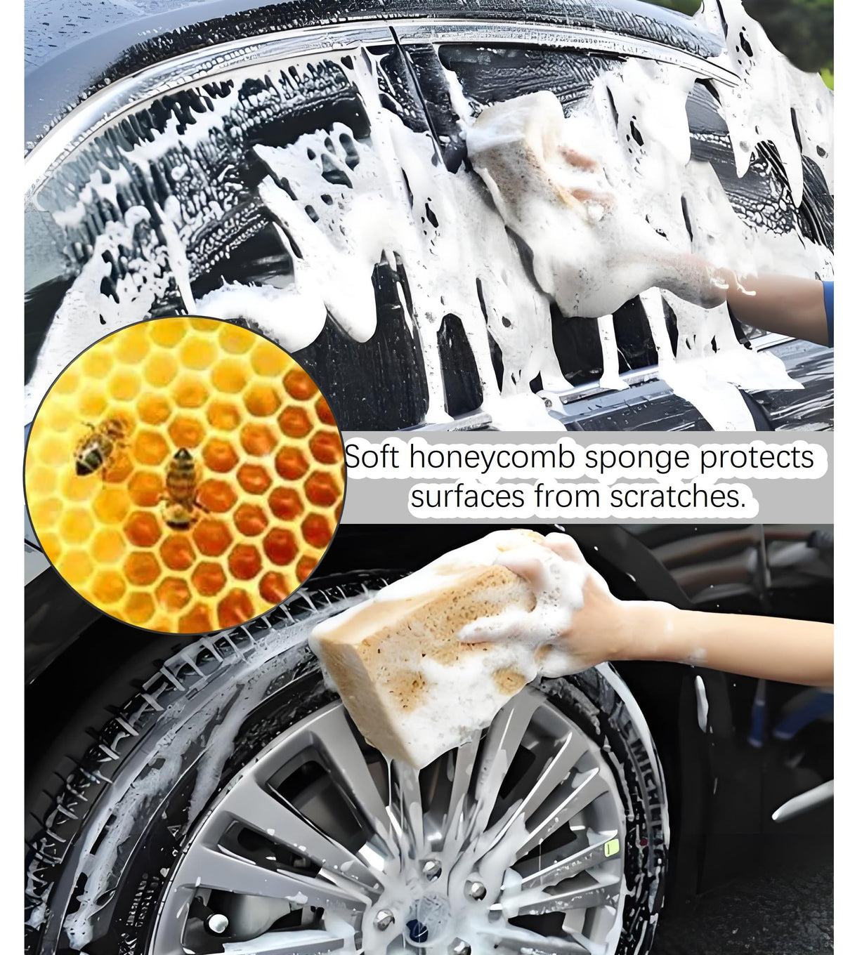 Car Wash Sponges (6 Count)