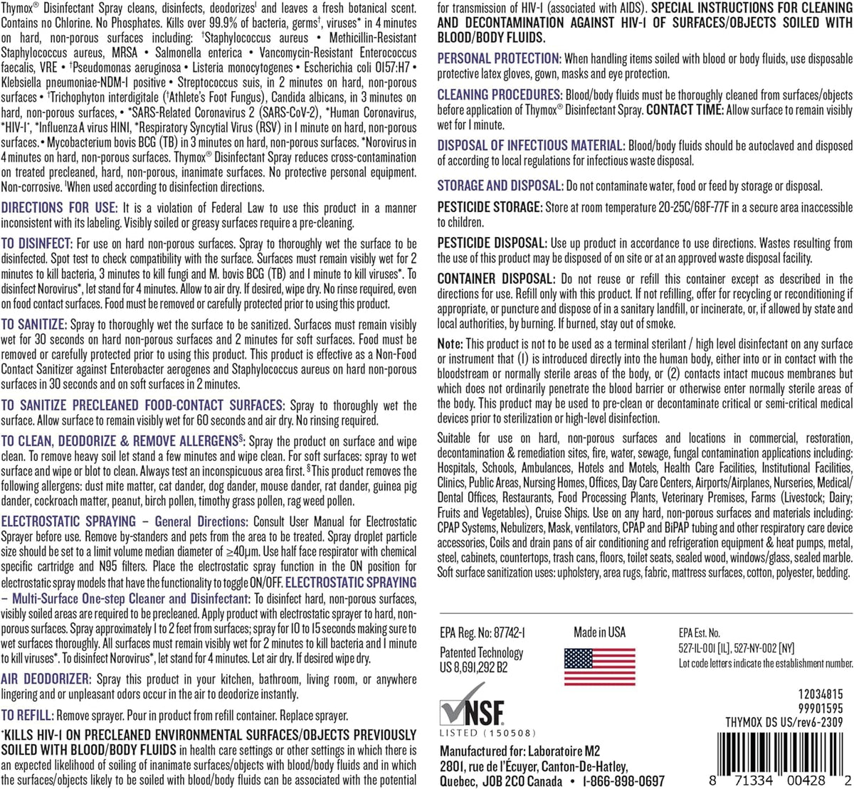 Botanical Disinfectant Spray (384 Fl Oz)