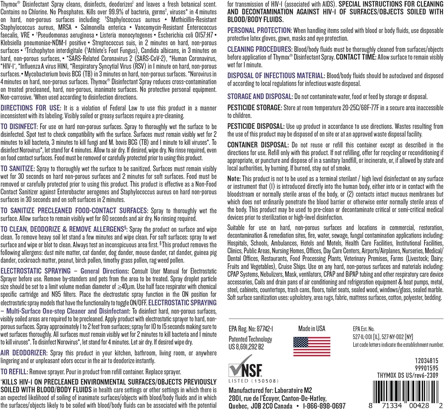 Botanical Disinfectant Spray (384 Fl Oz)