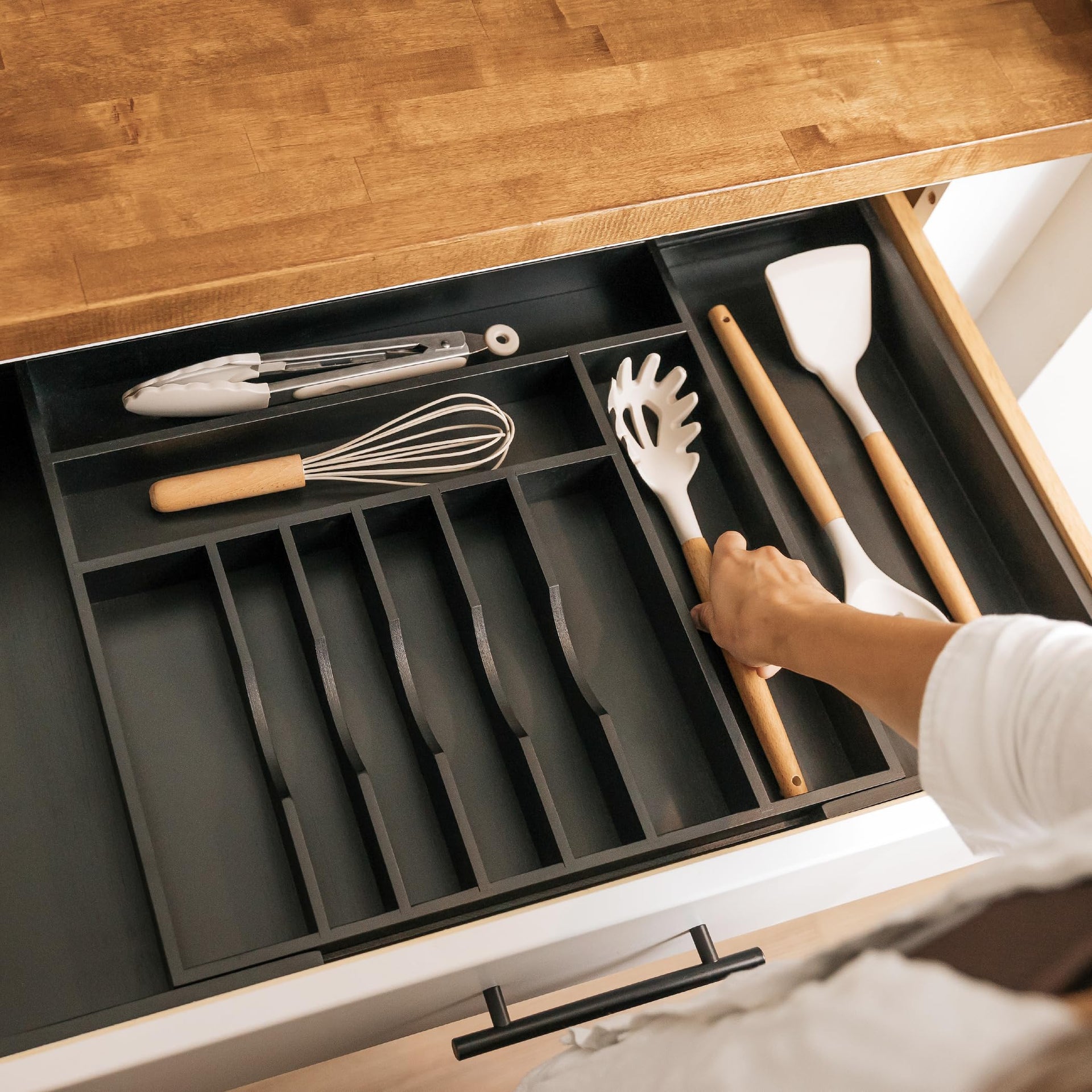 Silverware & Utensil Drawer Organizer