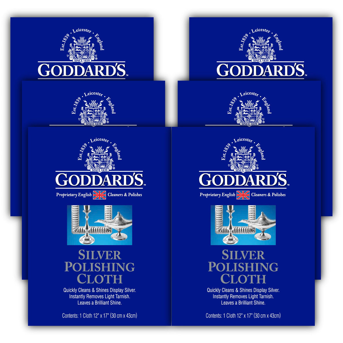 Silver Polishing Cloth (6 Count)