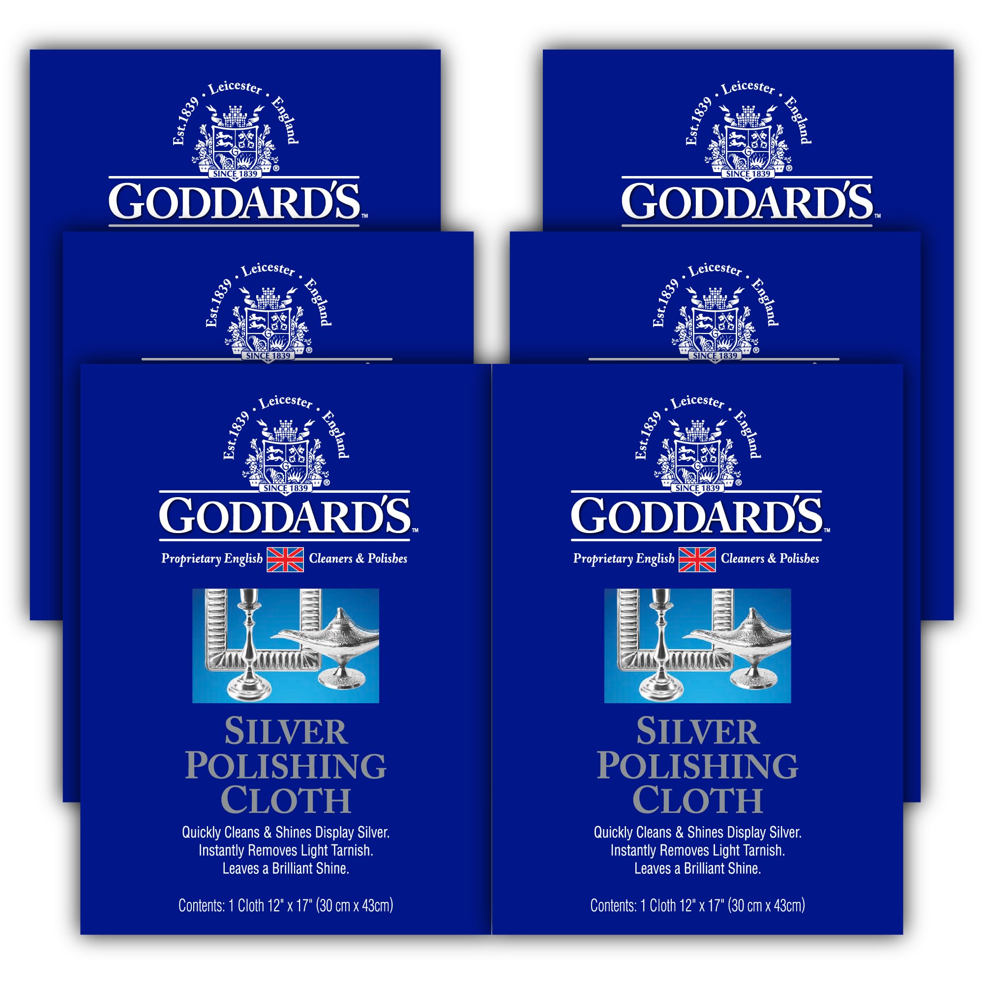 Silver Polishing Cloth (6 Count)