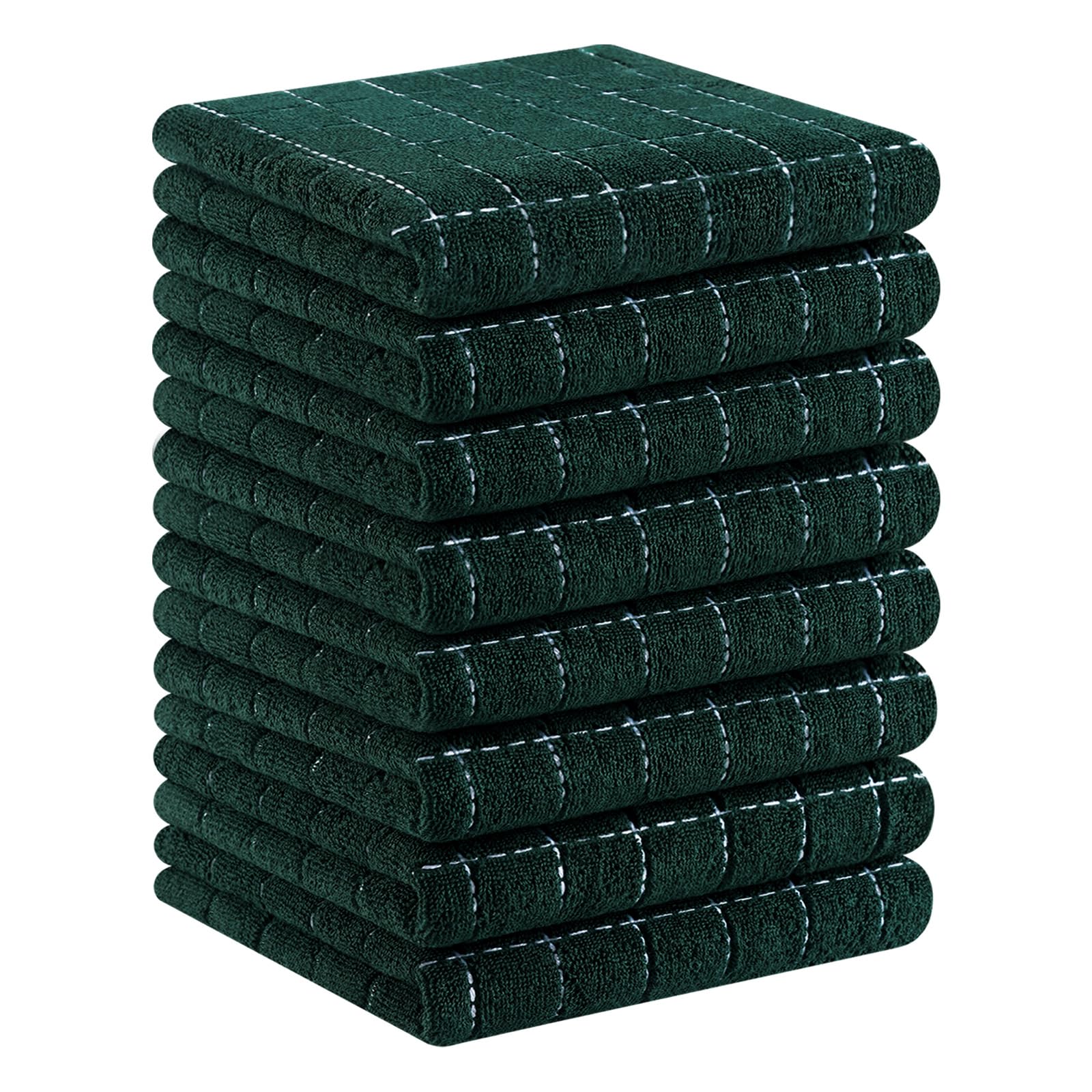 100% Cotton Terry Kitchen Towels (8 Count)