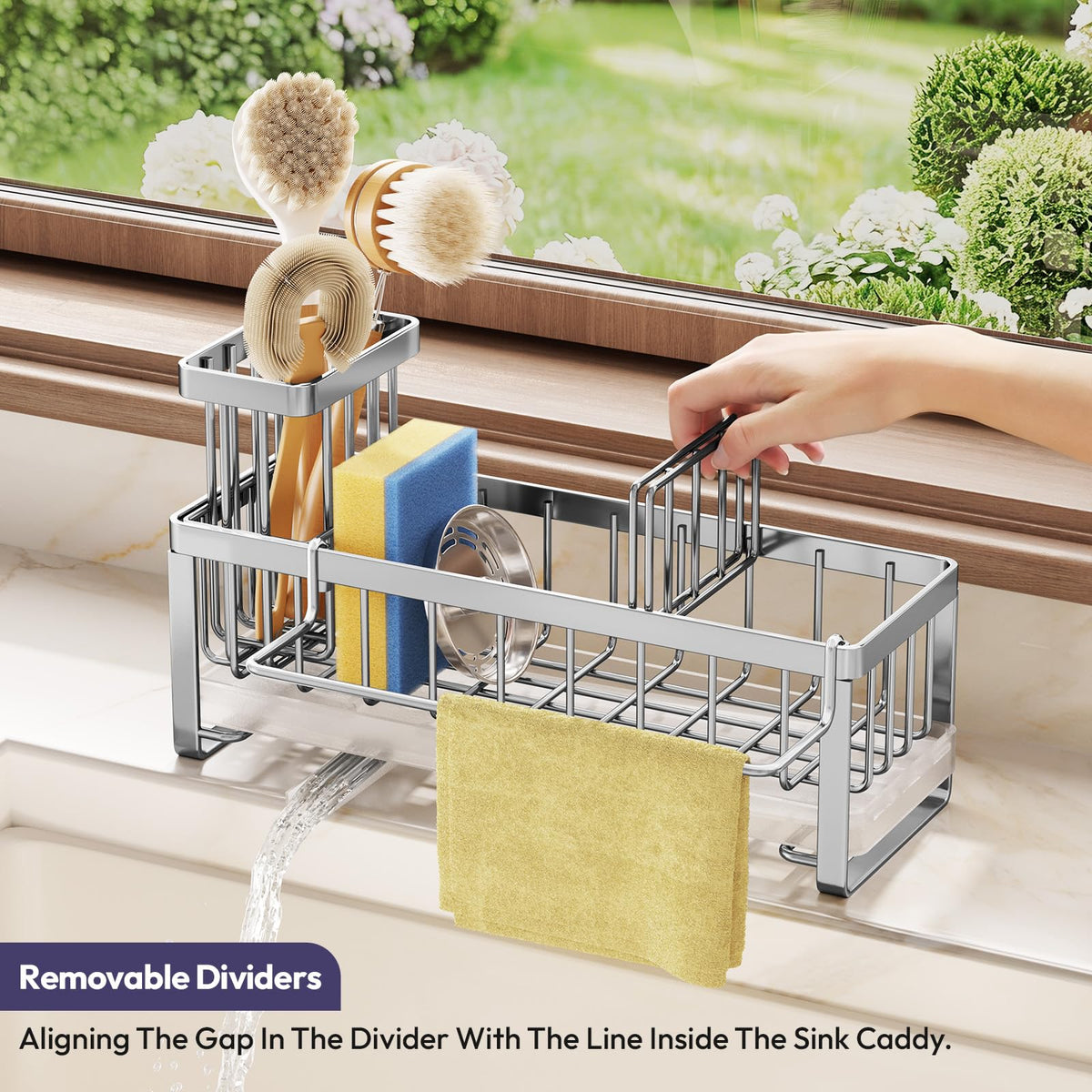 Sponge Holder for Kitchen Sink