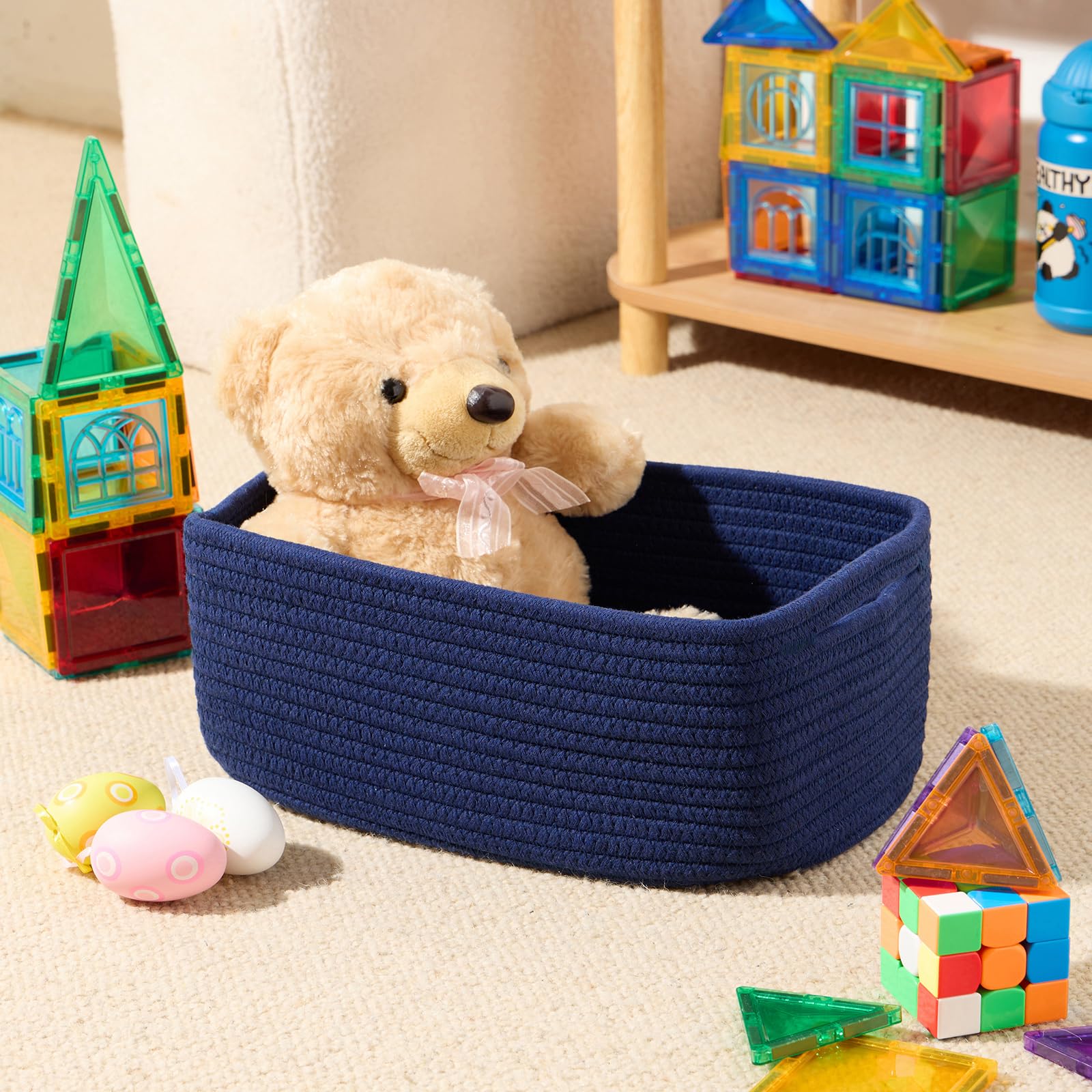 Small Storage Baskets for Organizing (4 Count)