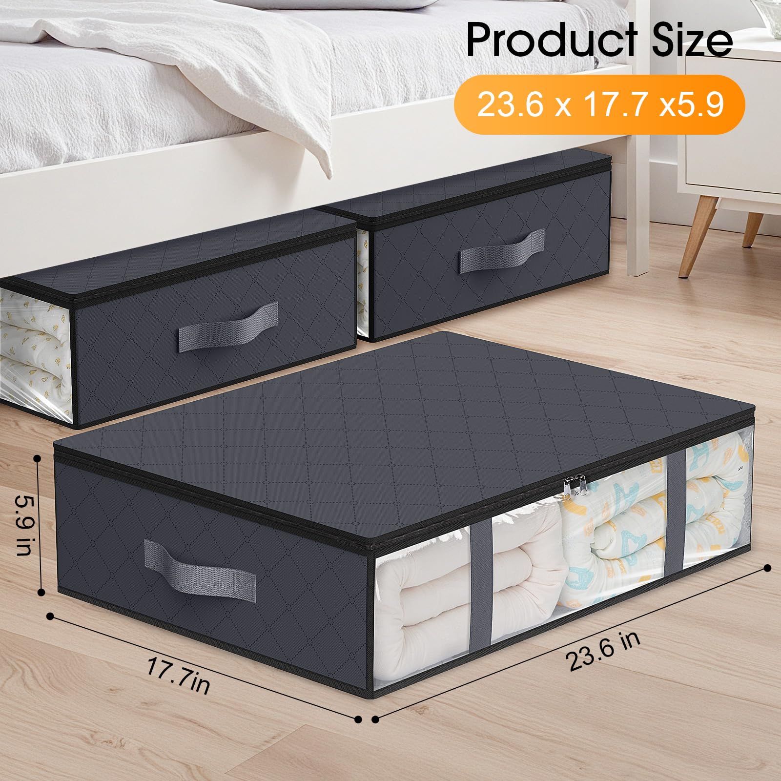 Under Bed Storage Bags (2 Count)