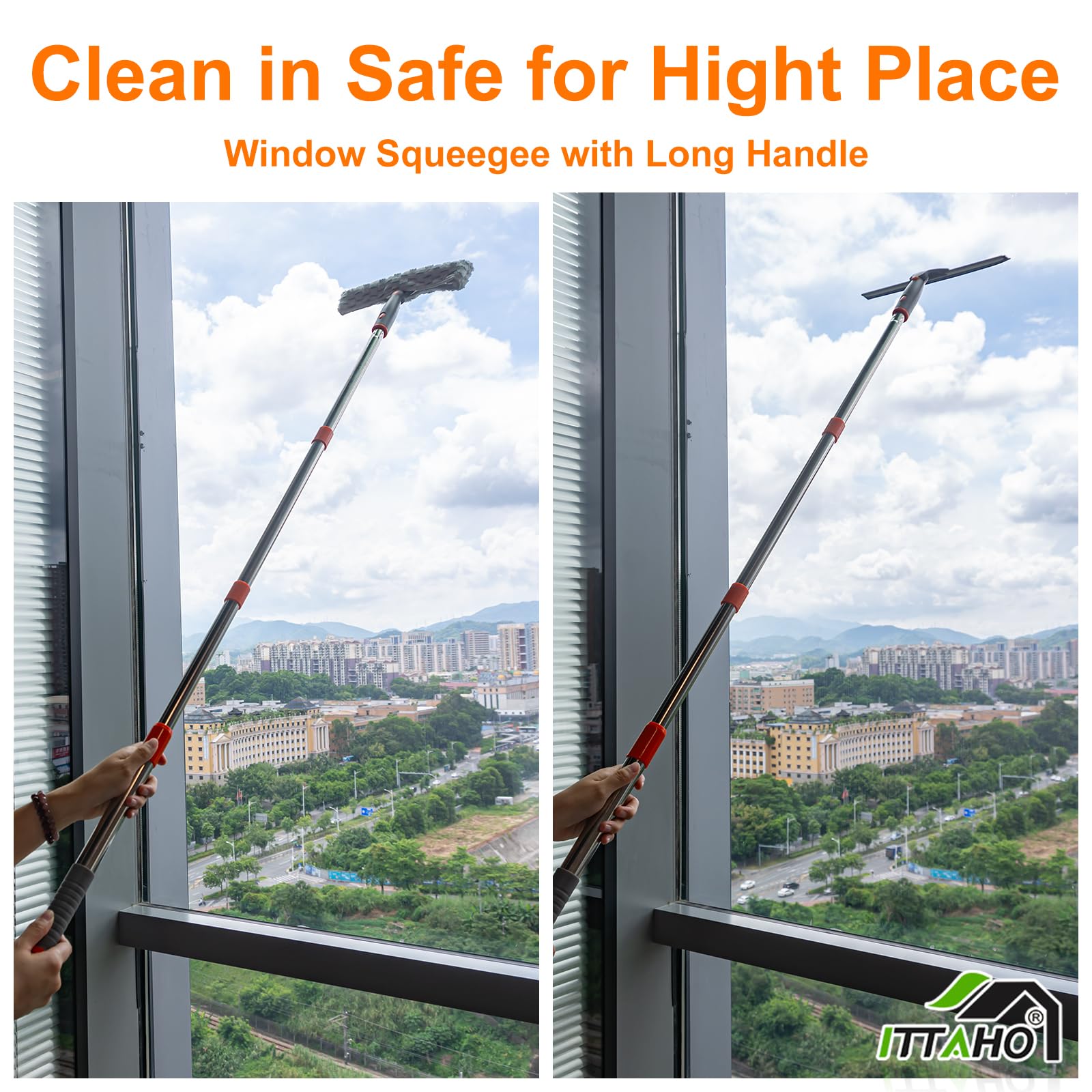 Squeegee for Window Cleaning (6 Count)