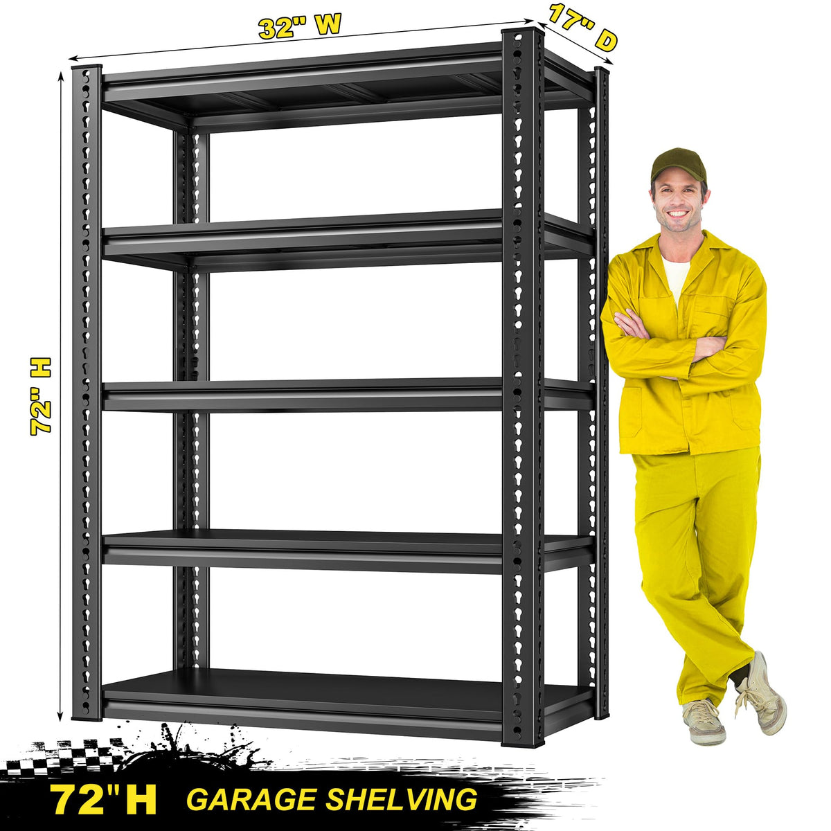 Garage Shelving Load 2000 LBS