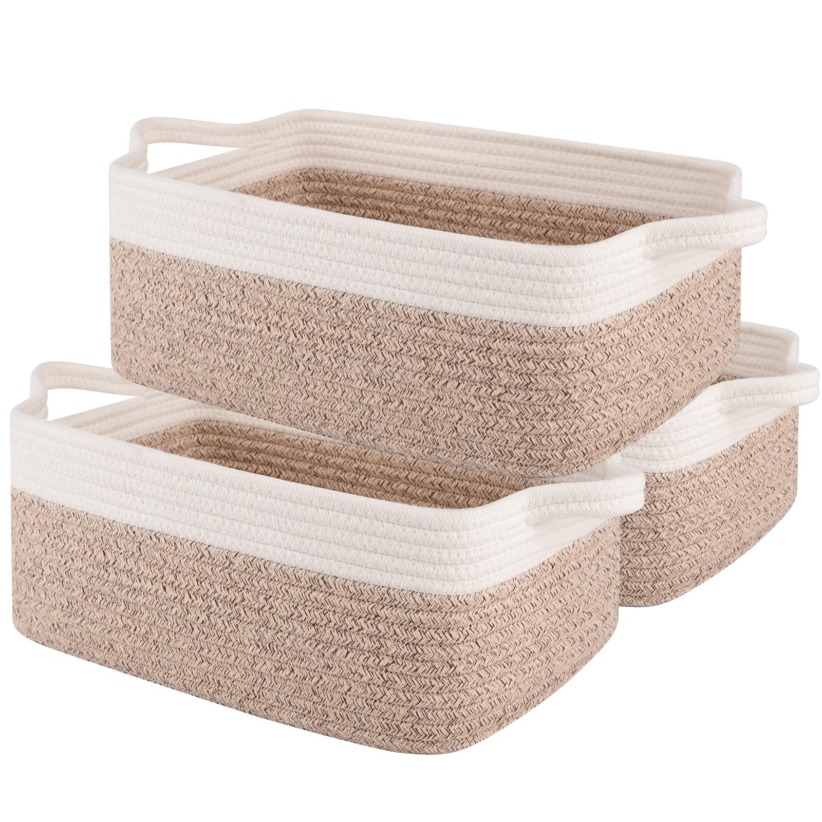3 Pack Storage Baskets for Organizing