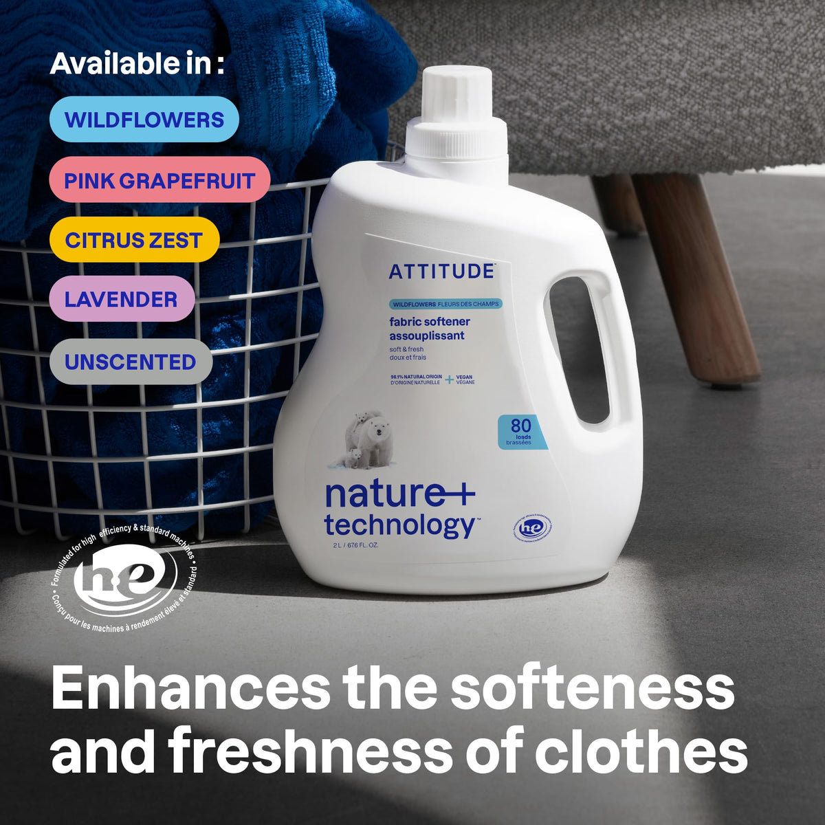 Liquid Fabric Softener (67.6 Fl Oz)
