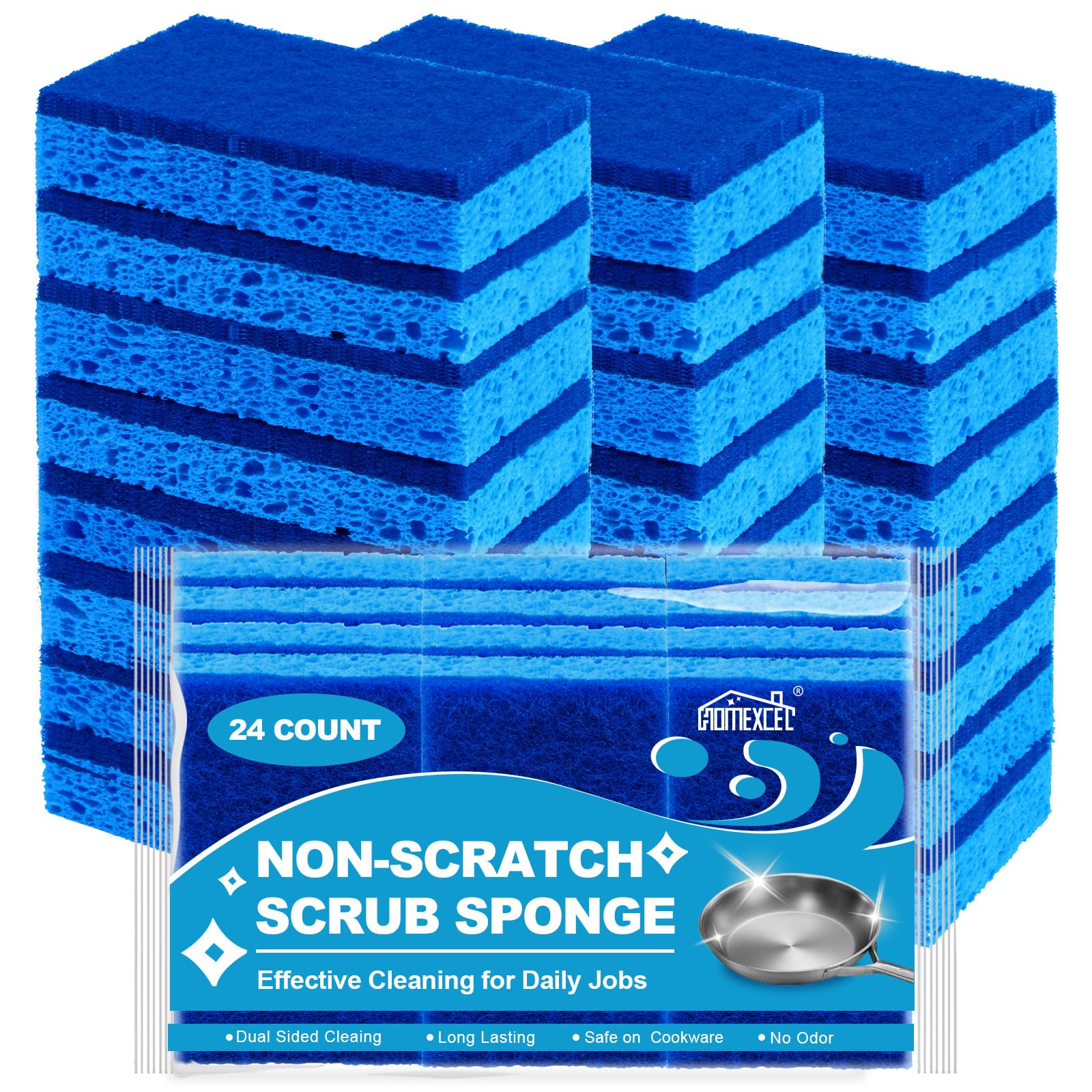Sponges Kitchen 24 Pack (24 Count)