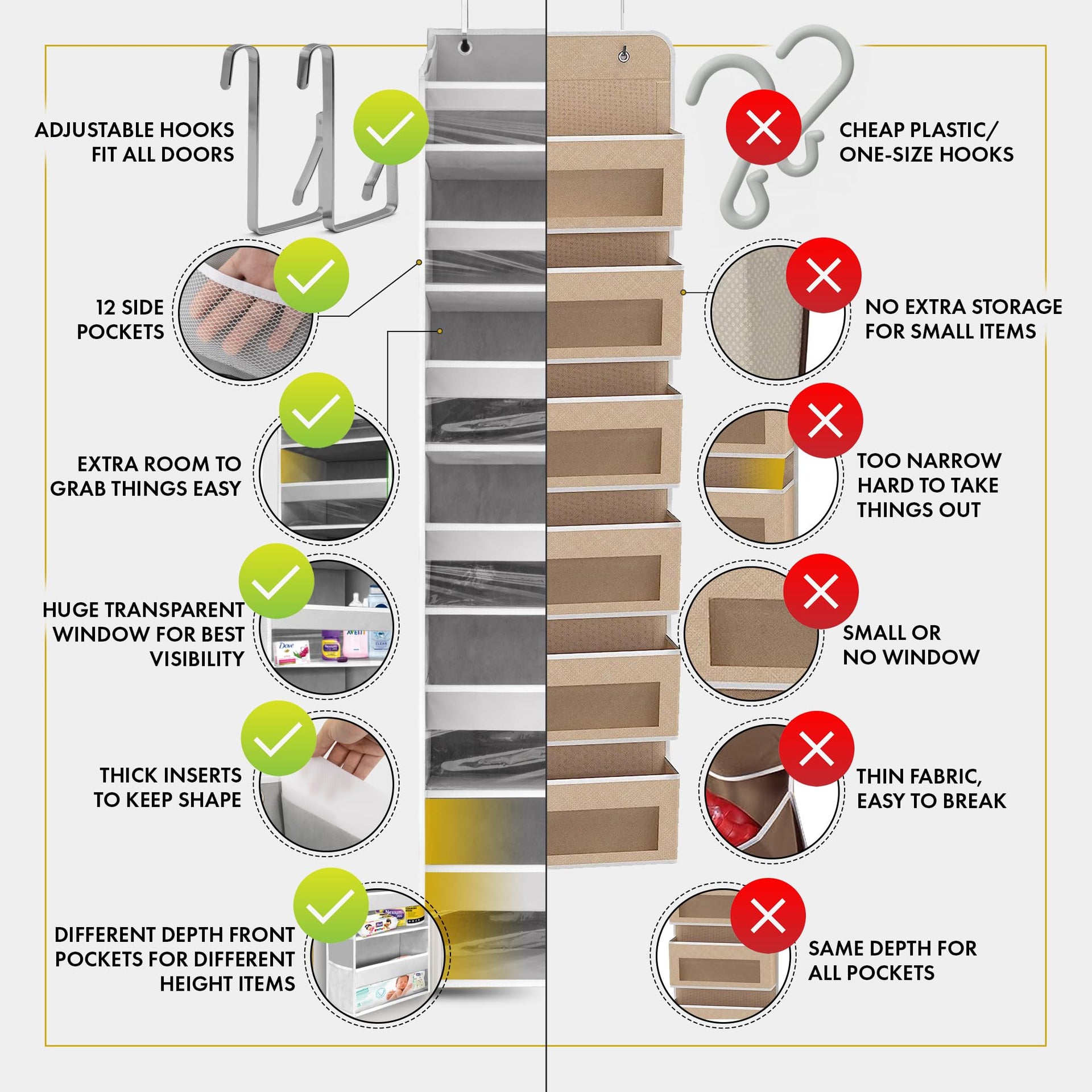 Over the Door Organizer