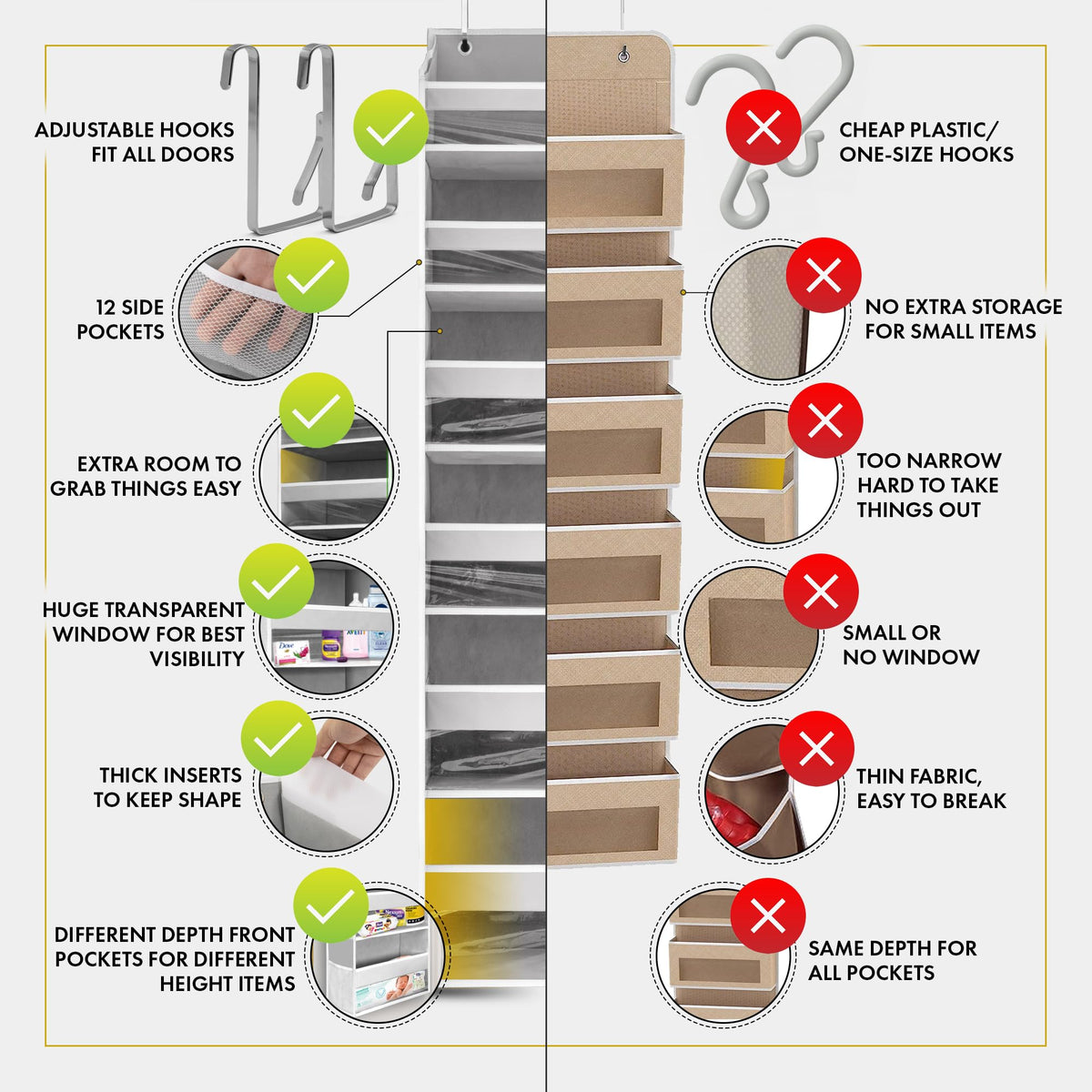 Over the Door Organizer