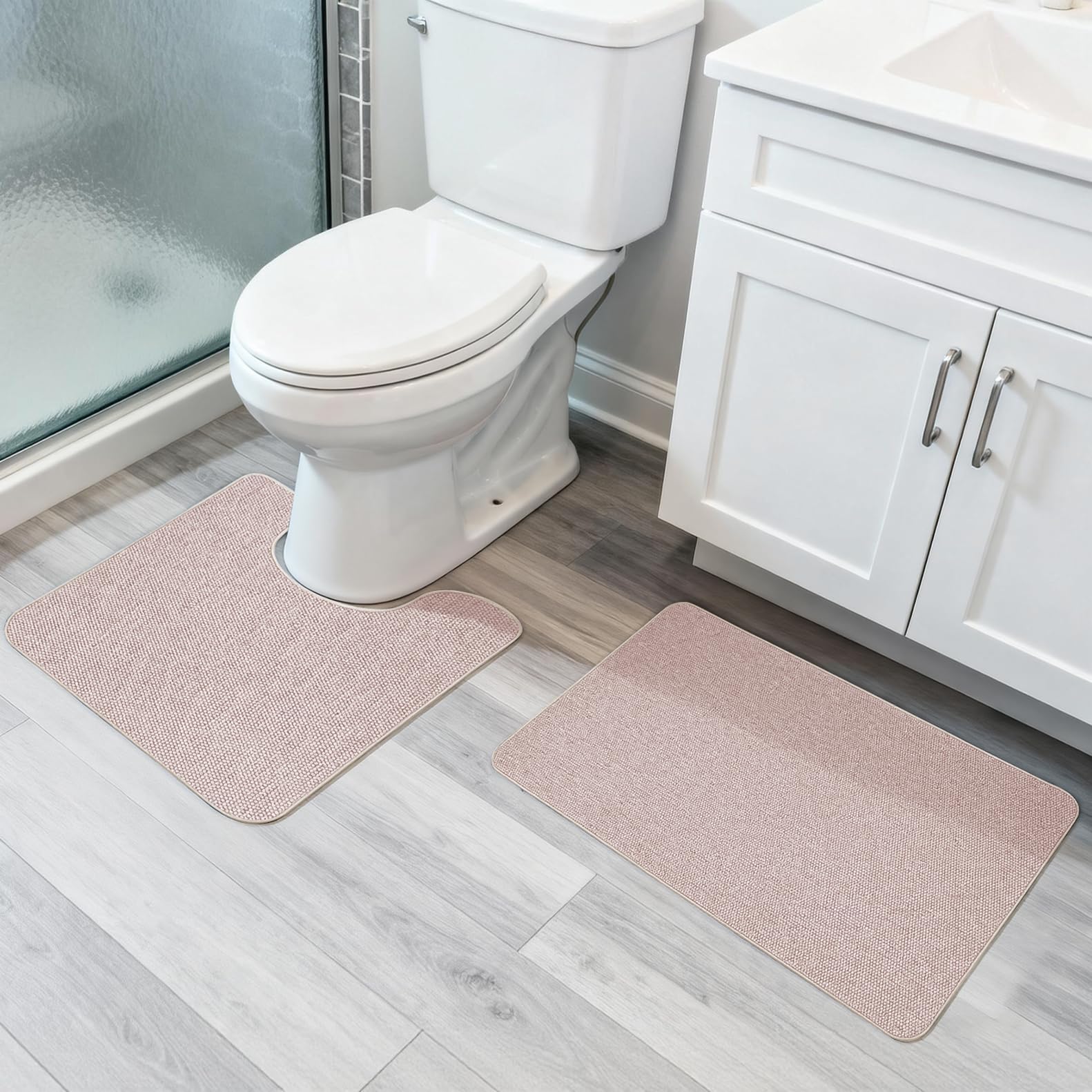 Bath Mat Set 2 Pieces