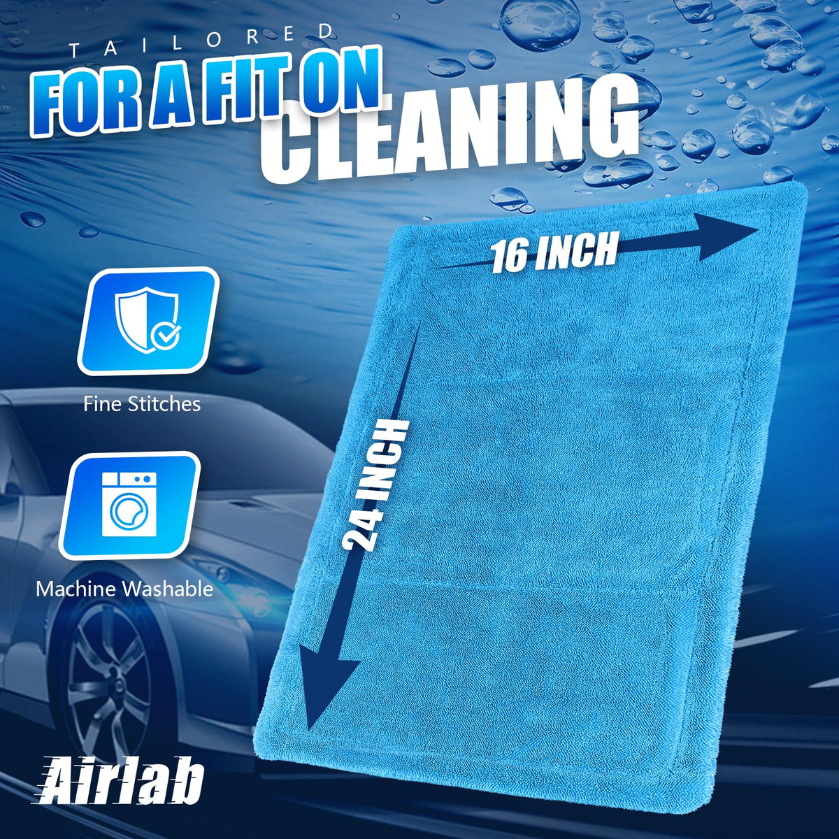 Microfiber Towels Cars Wash Drying Cleaning Cloth (300 Count)