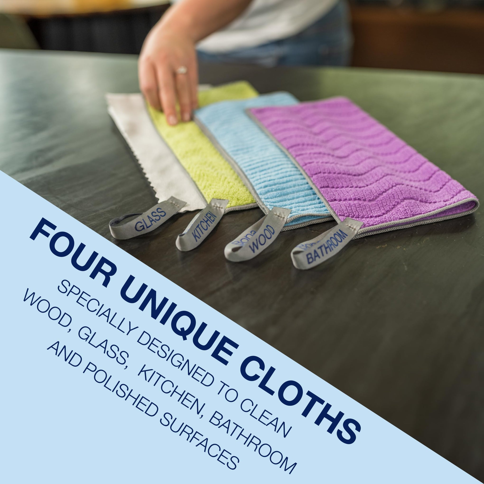 Microfiber Cleaning Cloths Multipack (4 Count)