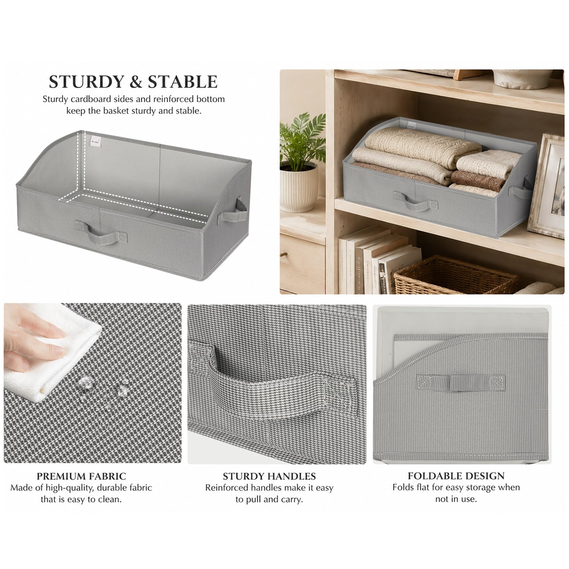 Purse Organizer for Closet (3 Count)
