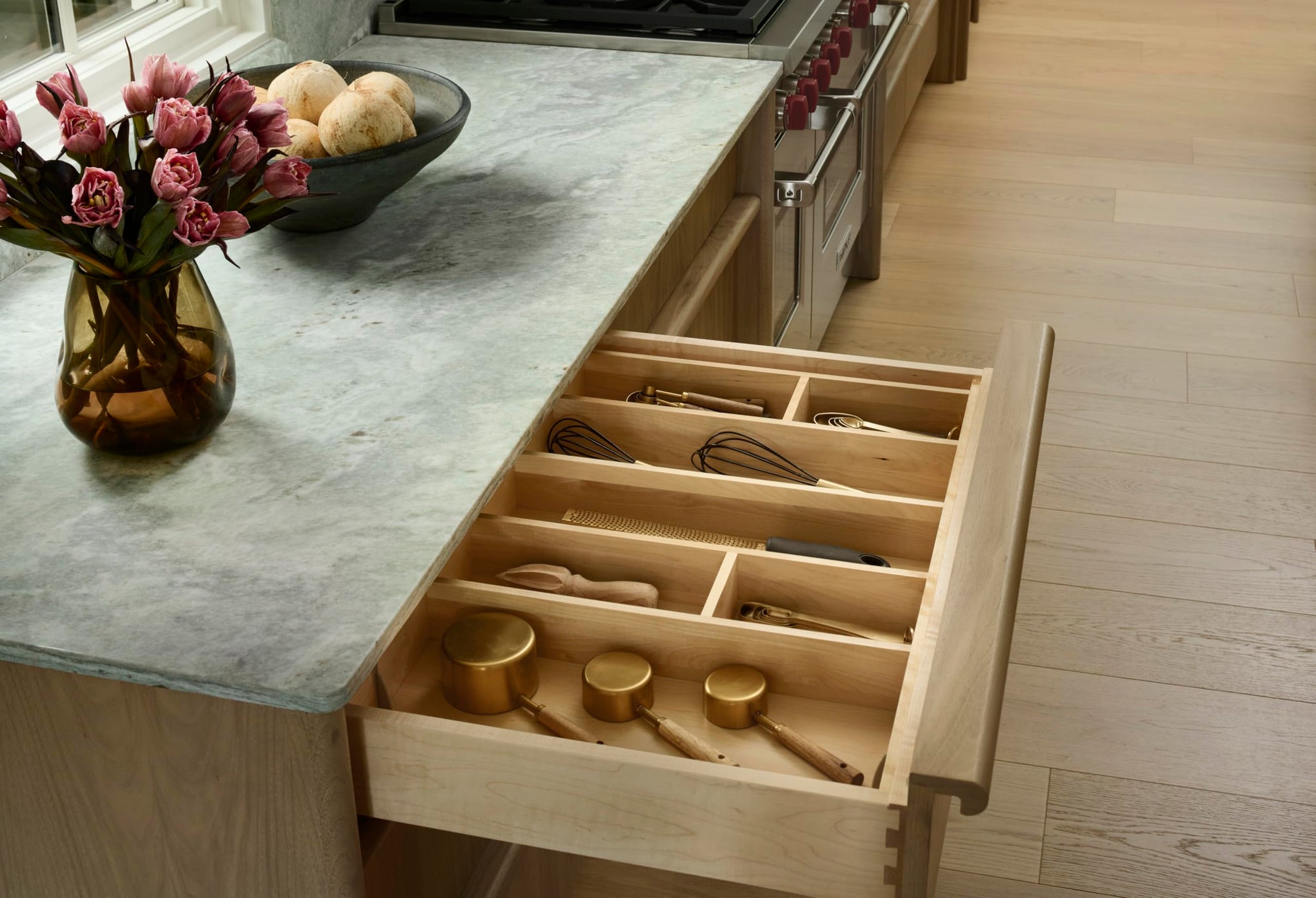 Trim-to-Fit Silverware Drawer Organizer, 33.11"x21.97"