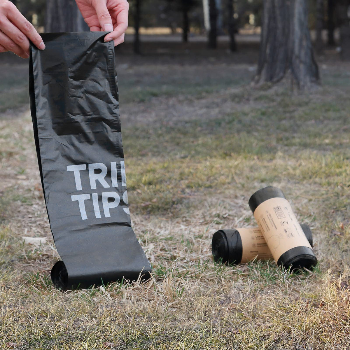 Biodegradable Portable Toilet Bags 8 gallon｜40 Count Camping Toilet Bags for Portable Potty