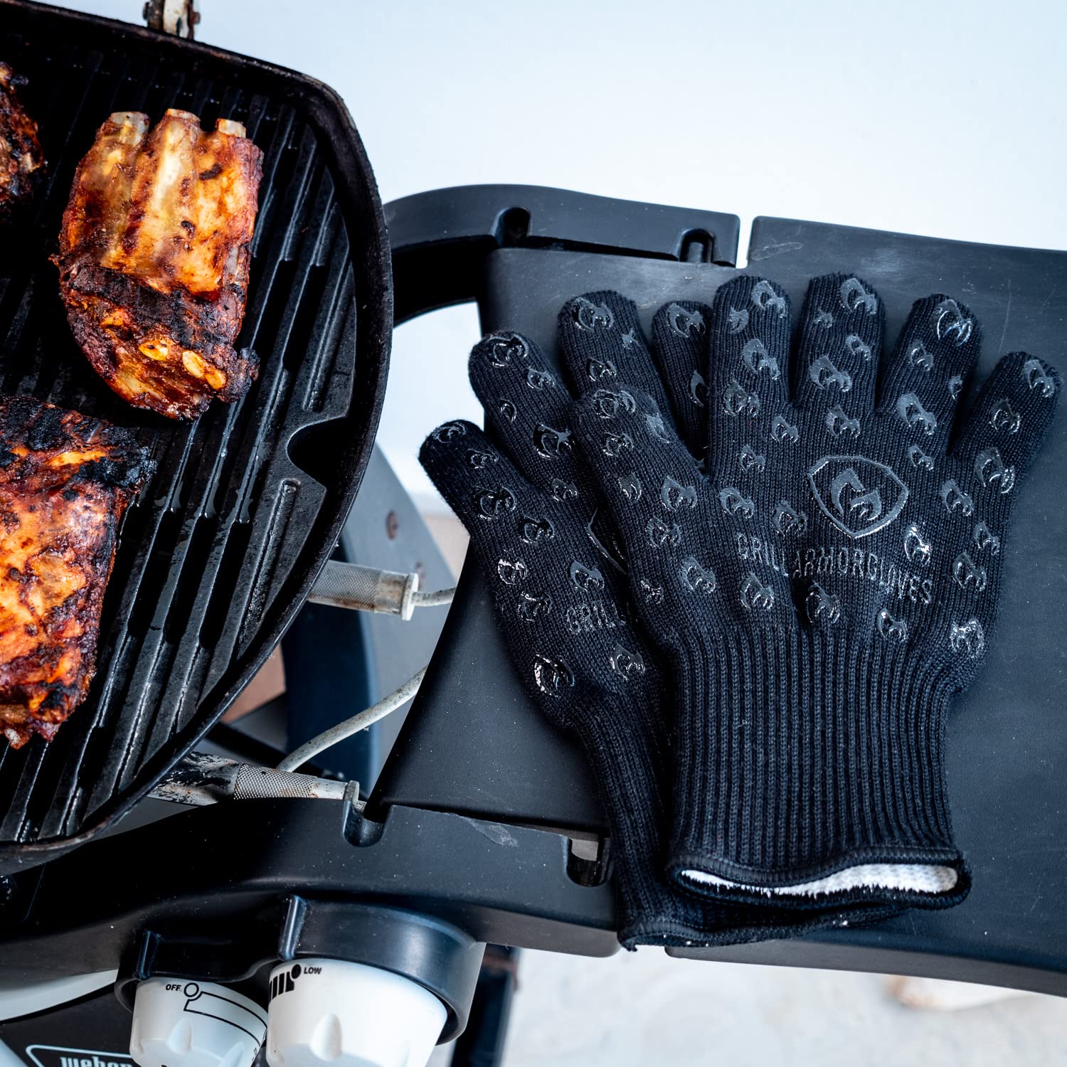 Grill Armor Oven Gloves with Fingers