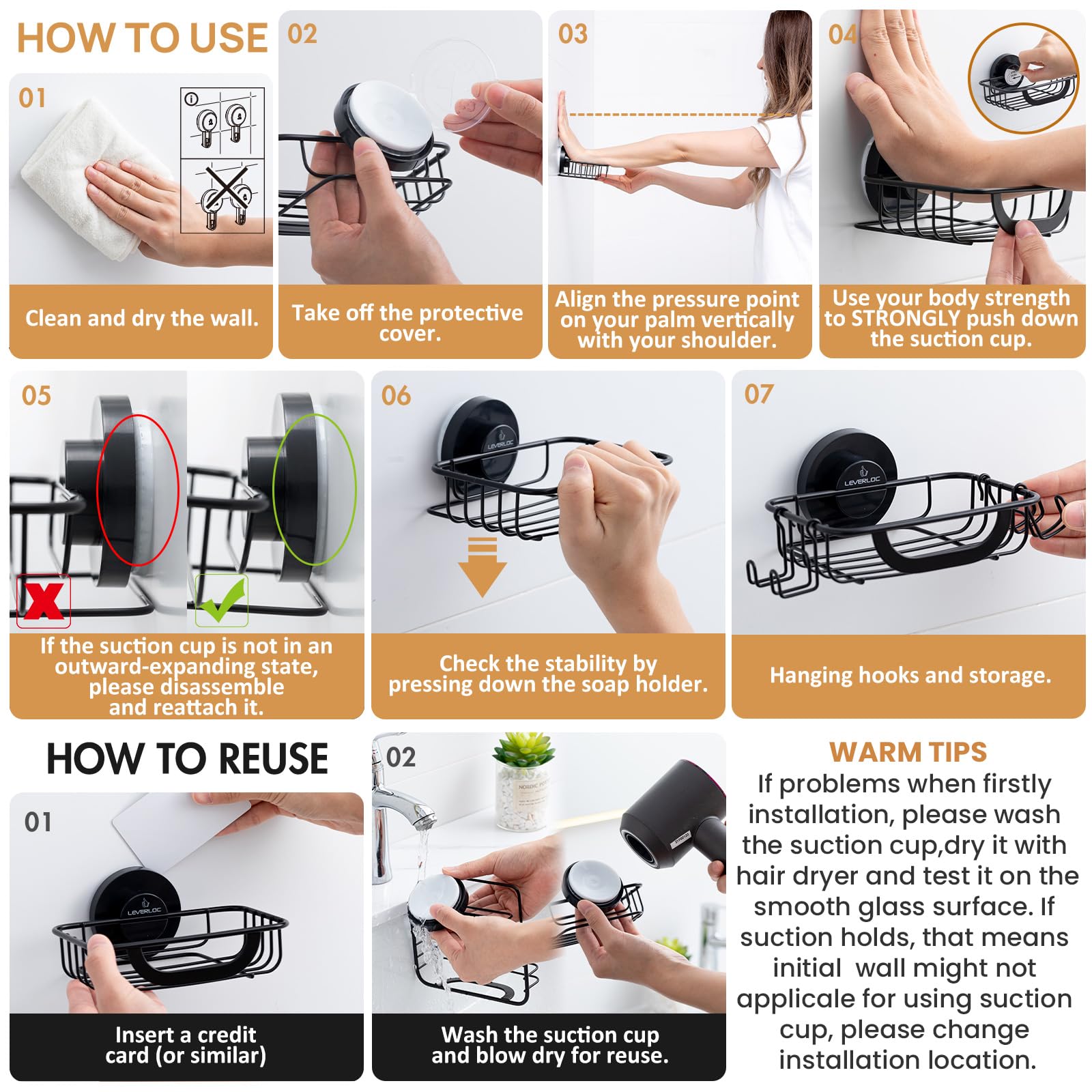 Soap Holder Soap Dish for Shower