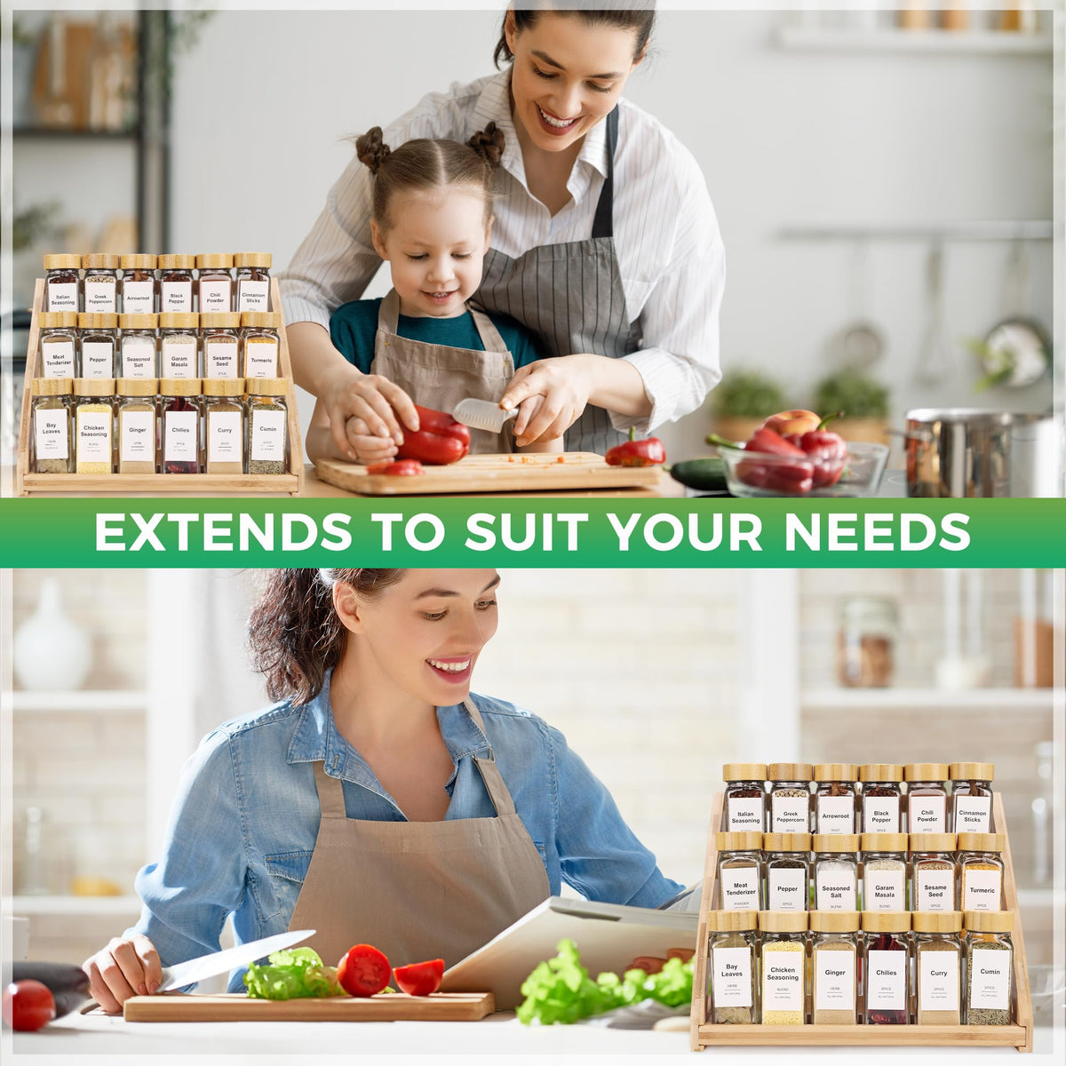 Spice Rack Spice Organizer (26 Count)