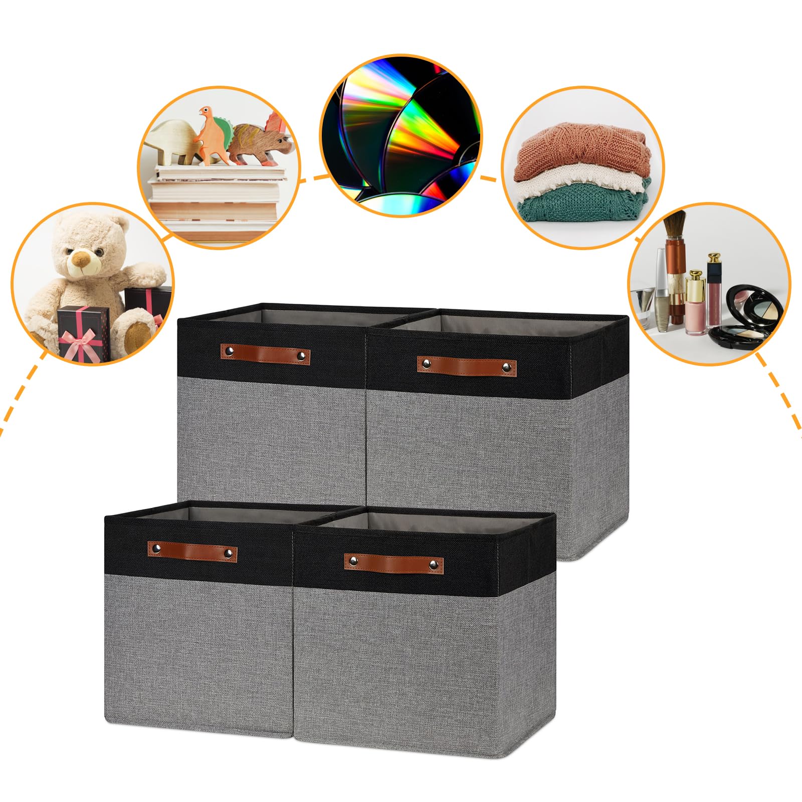 13x13 Storage Cubes (4 Count)