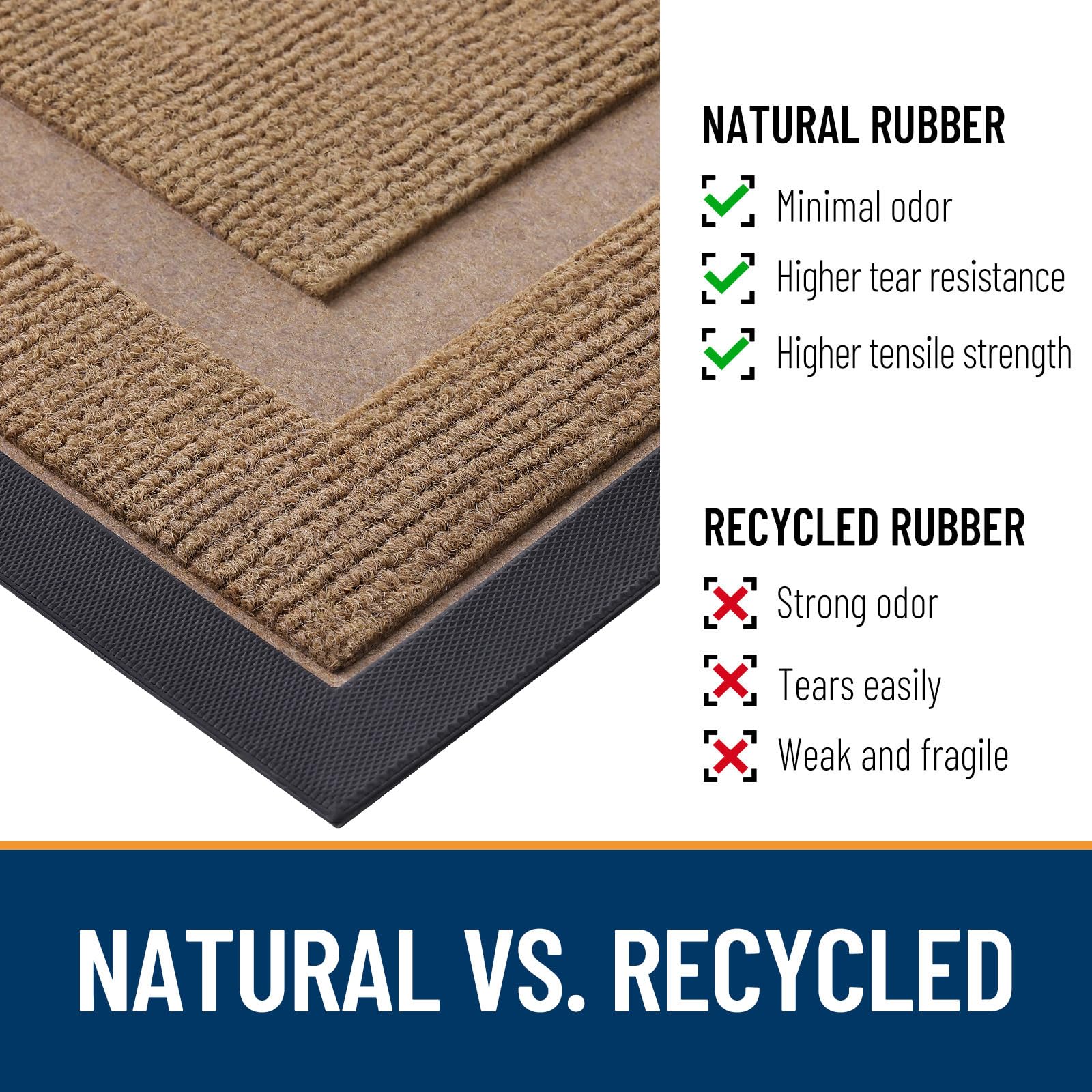 Front Door Mat Outside 59x34