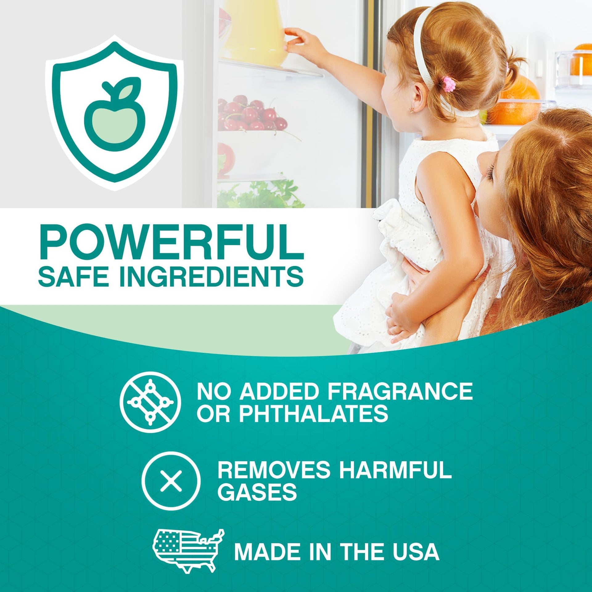Refrigerator Deodorizer with Zeolites (2 Count)