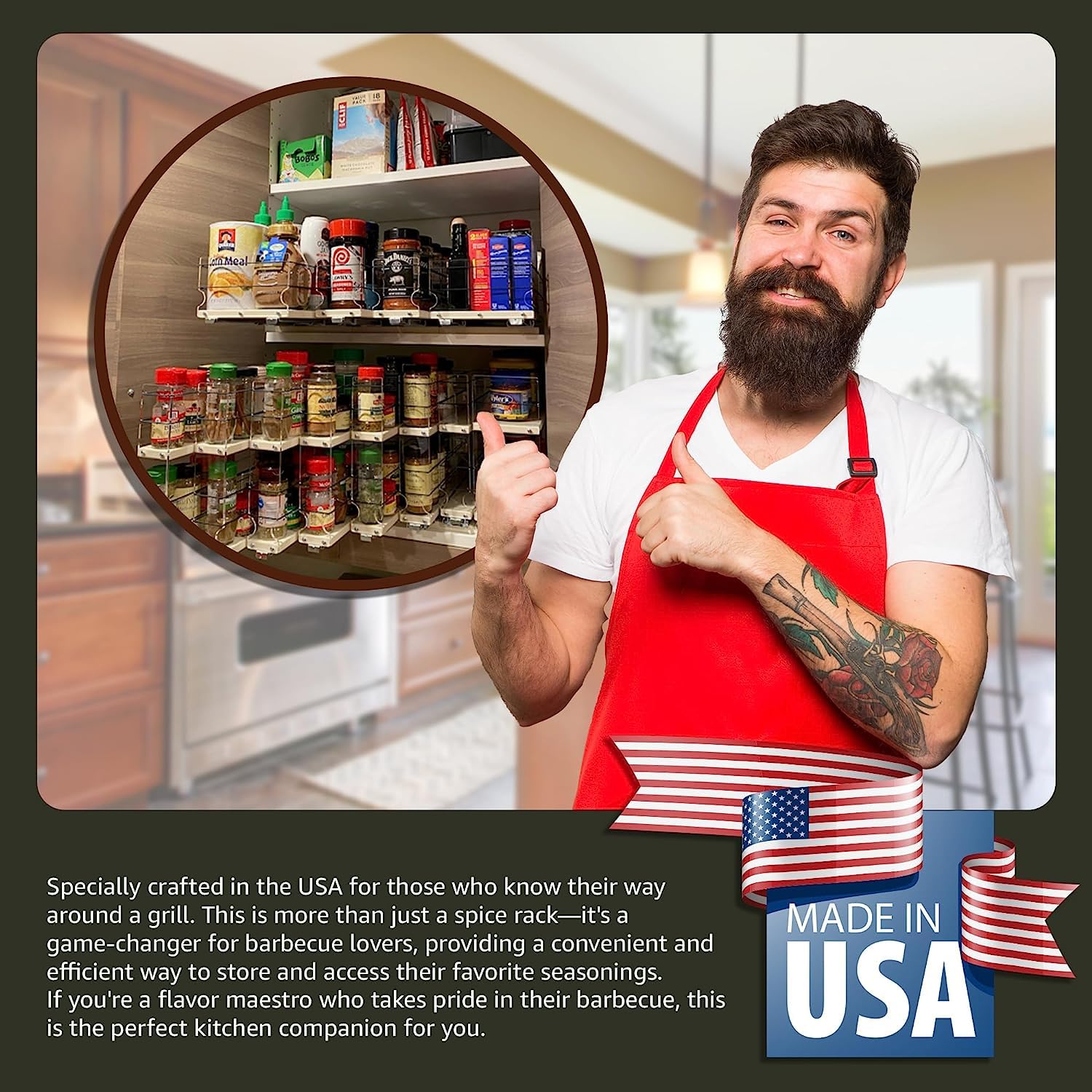 Combo Spice Rack Drawer